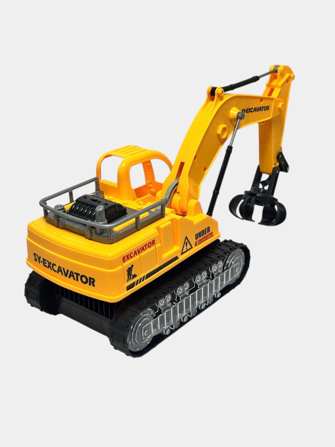 Экскаватор музыкальный Sheng Yang Toys со световыми и звуковыми эффектами для детей — фото 6