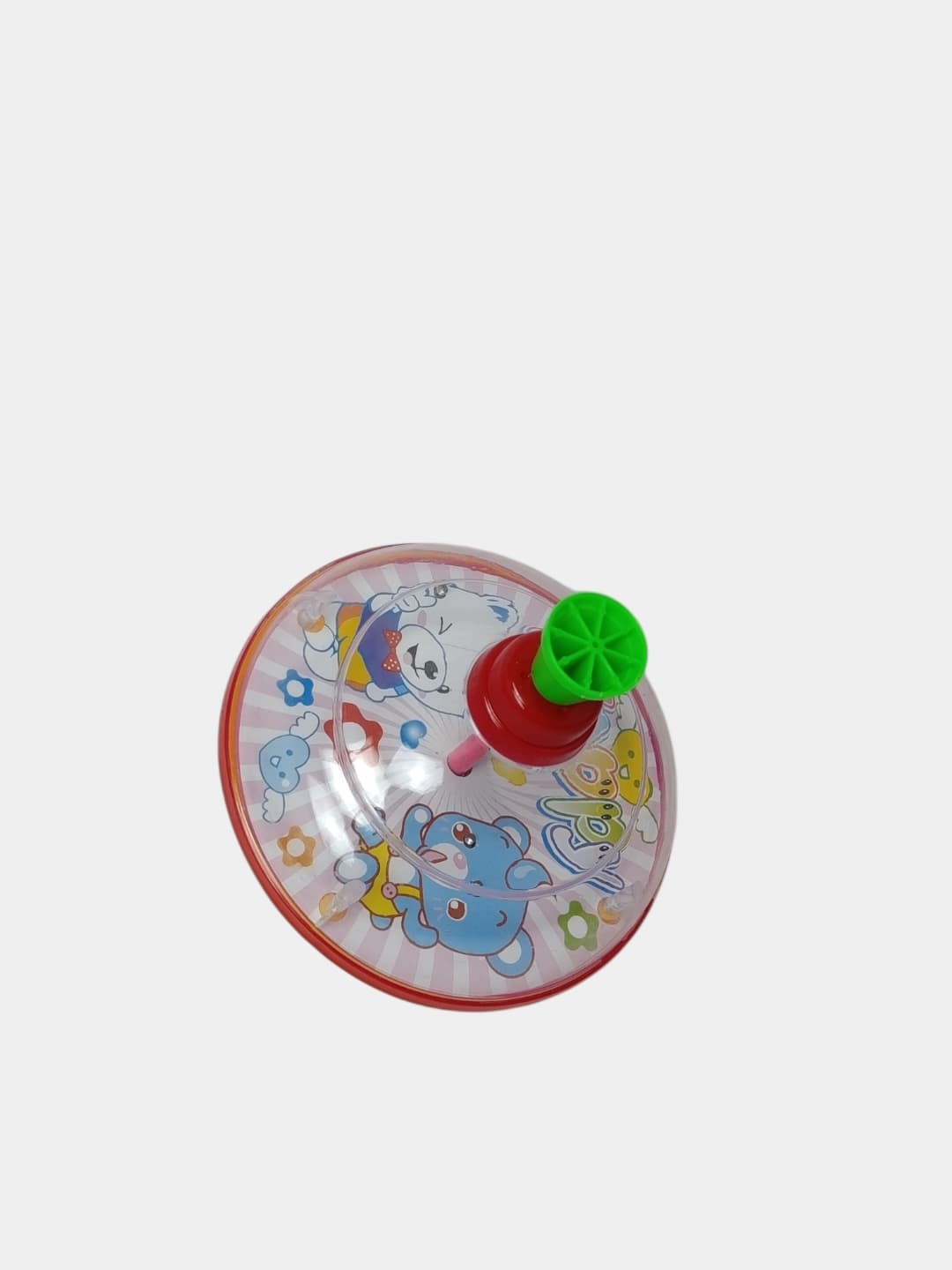 Классическая юла для детей, С яркими рисунками Hello Kitty и животных, Для развития моторики и сенсорики от 1,5 лет — фото 3