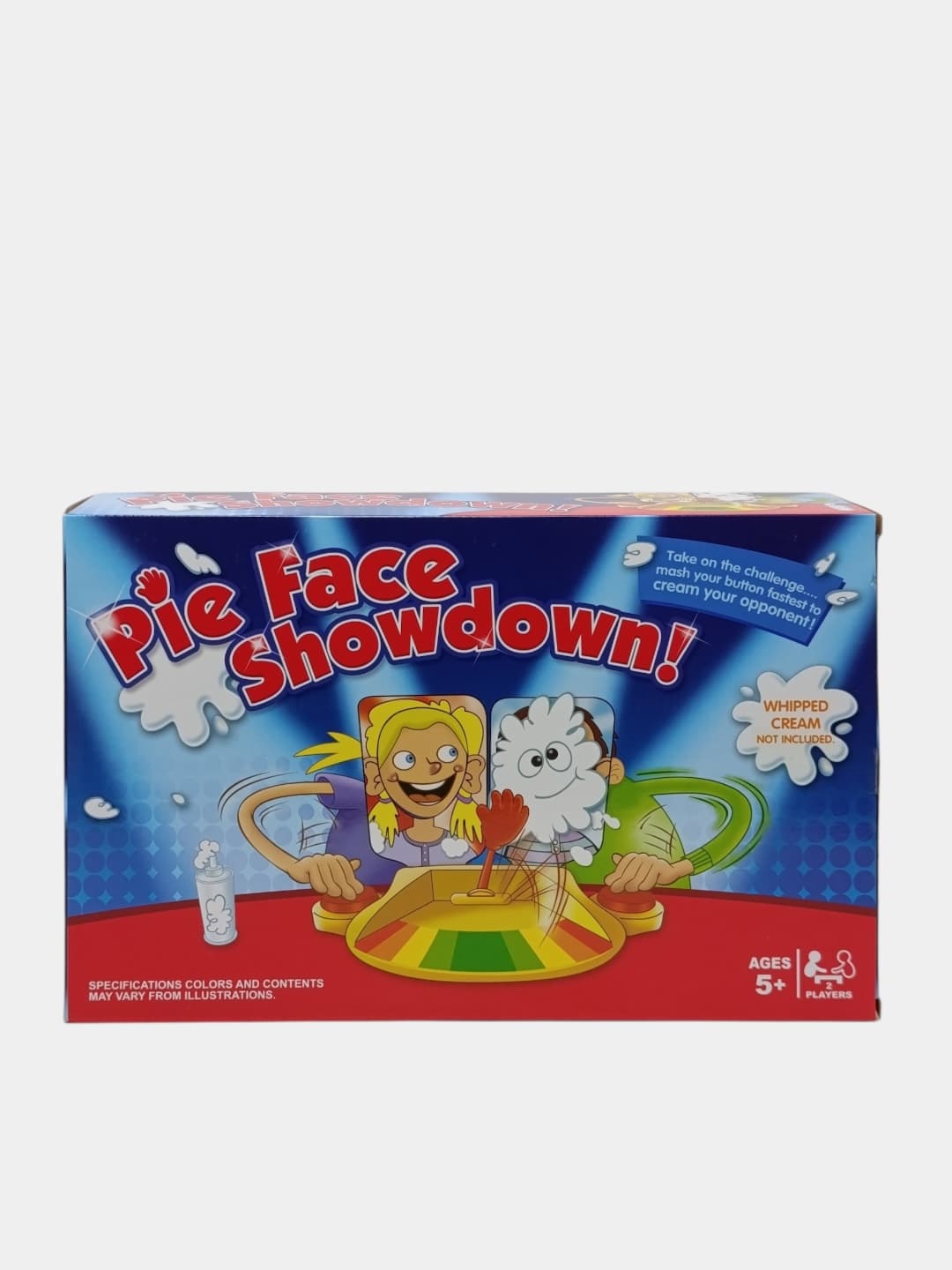 Настольная игра Пирог в лицо Showdown!, для двоих, семейная и развивающая, детям от 5 лет — фото 2