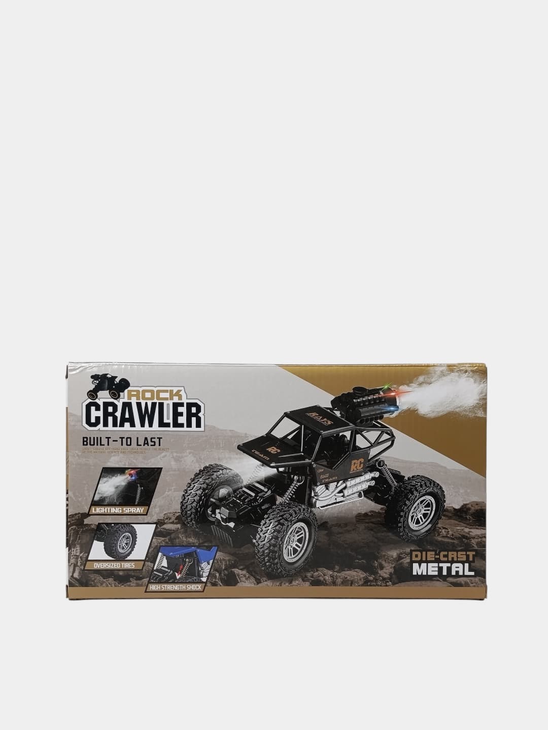 Радиоуправляемая машина внедорожник Rock Crawler, Металлический корпус, 1:18 — фото 3