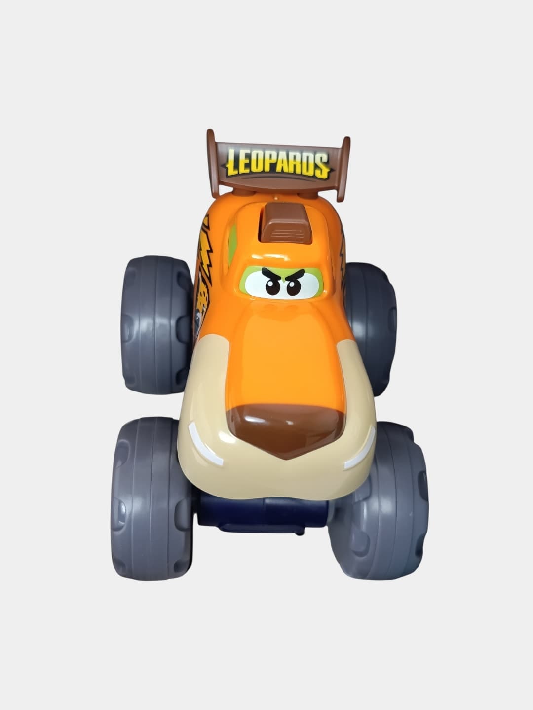 Инерционная машинка Hola Monster trucks Леопард с открывающейся пастью, бигфут для детей — фото 4