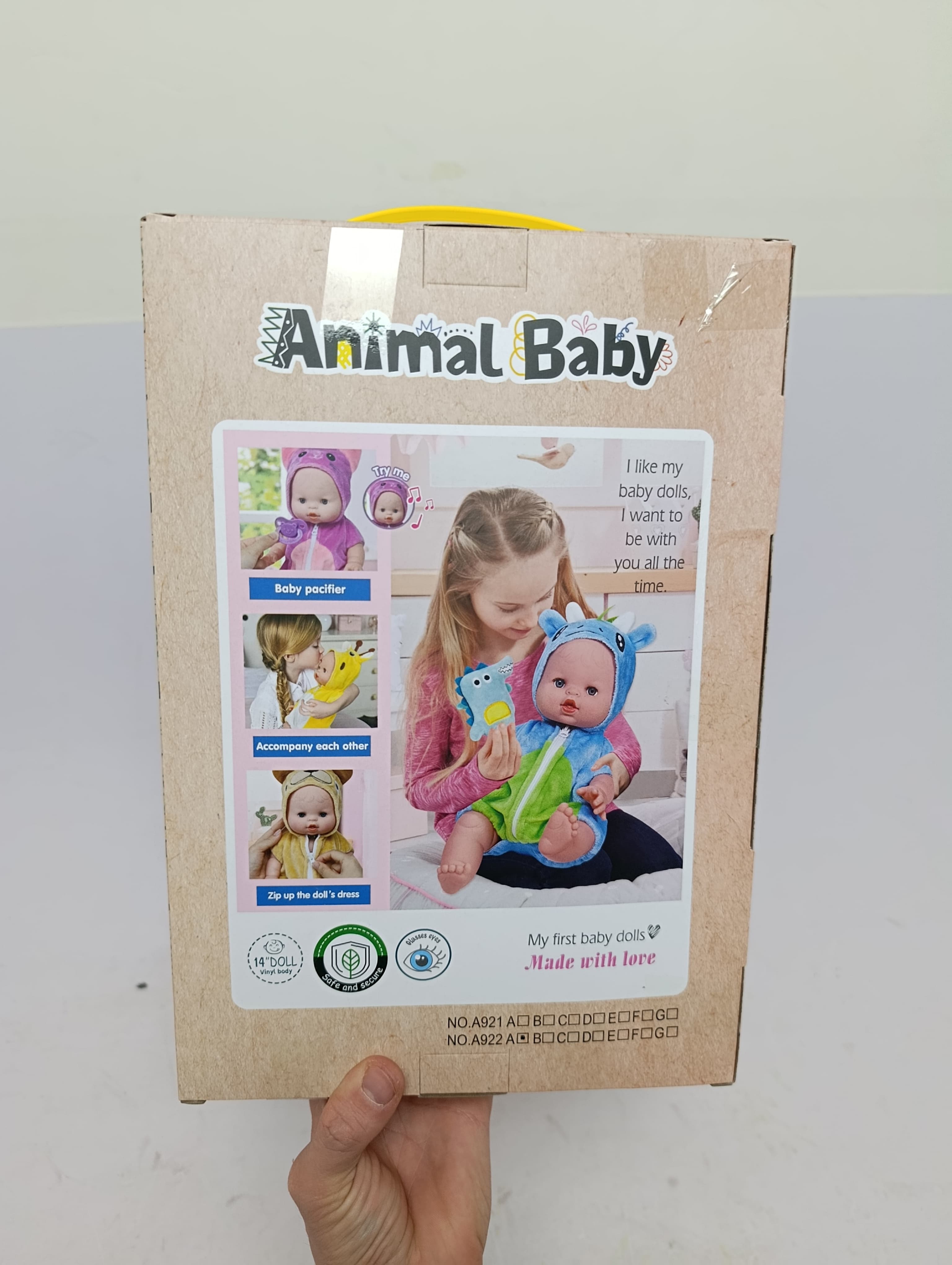 Интерактивная кукла пупс Baby Animal музыкальная, с реалистичными звуками для девочек — фото 12