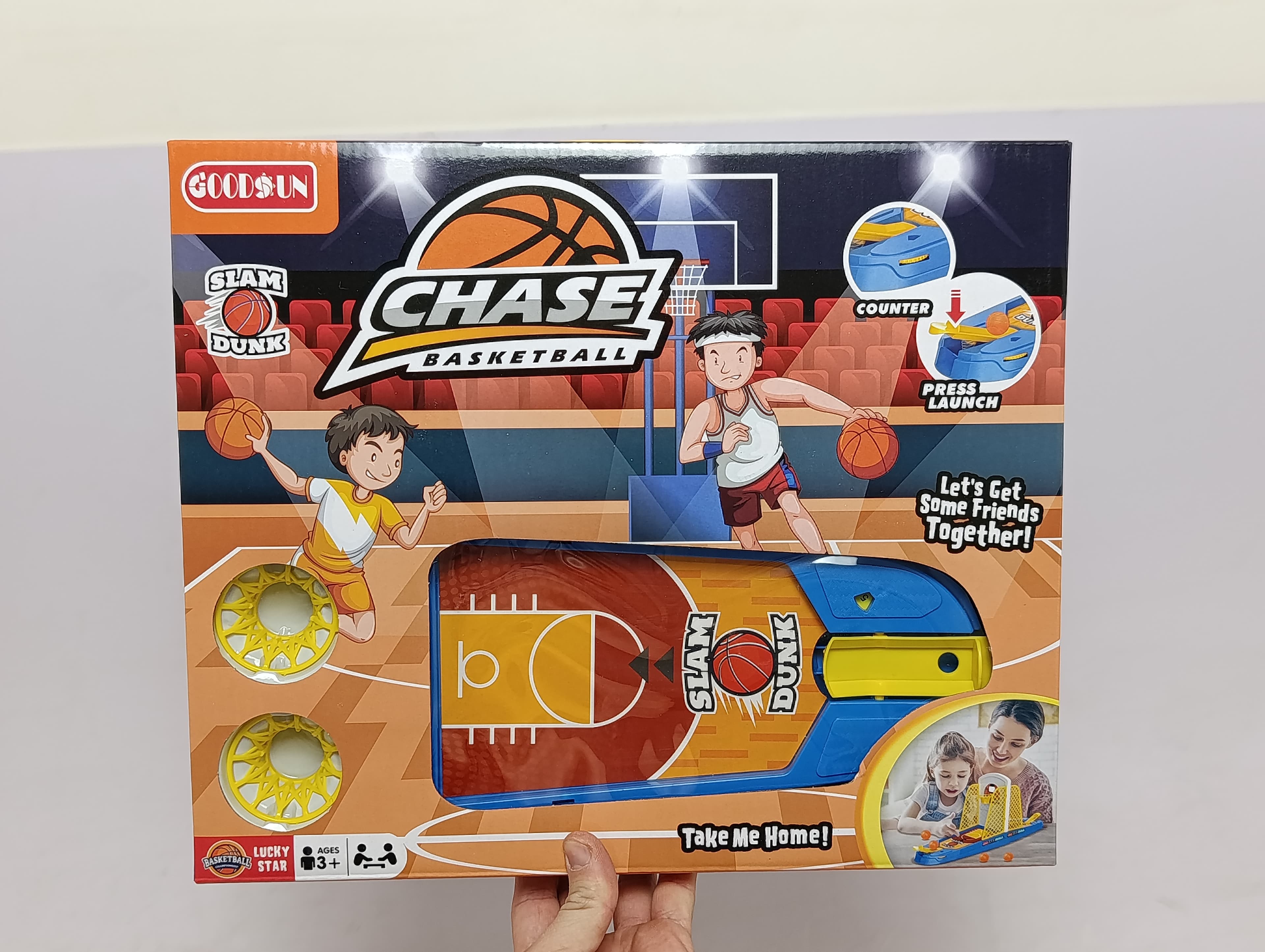 Настольная игра баскетбол CHASE BASKETBALL GOODSUN со счетчиком очков — фото 2