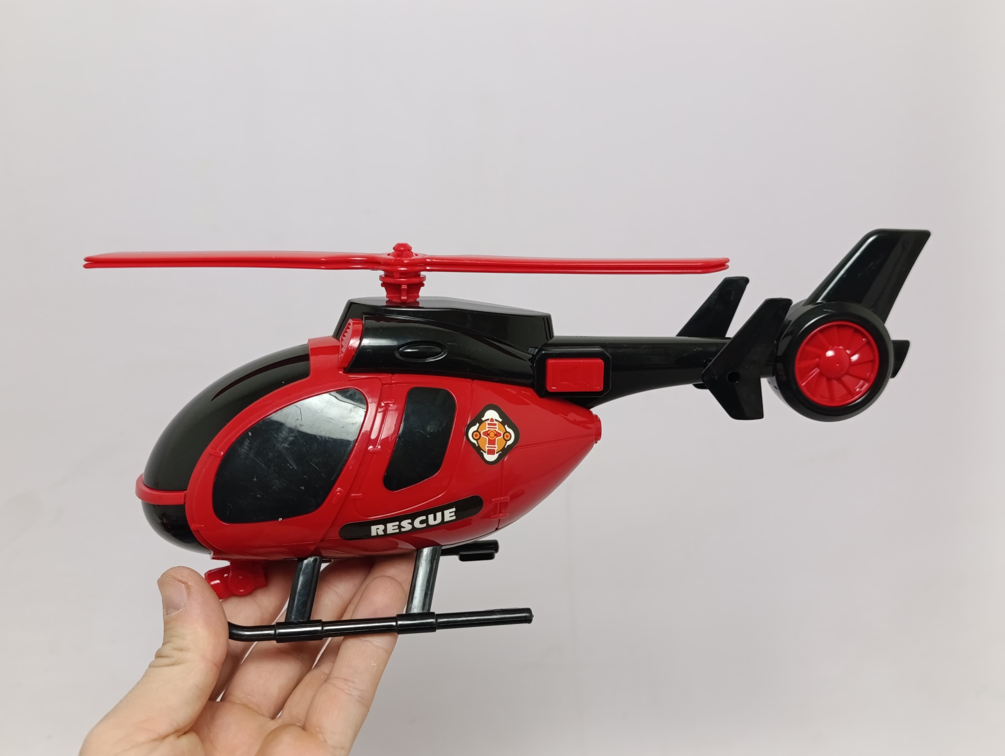 Спасательный вертолёт и машина City Rescue, игровой набор со светом и звуком для мальчиков — фото 5