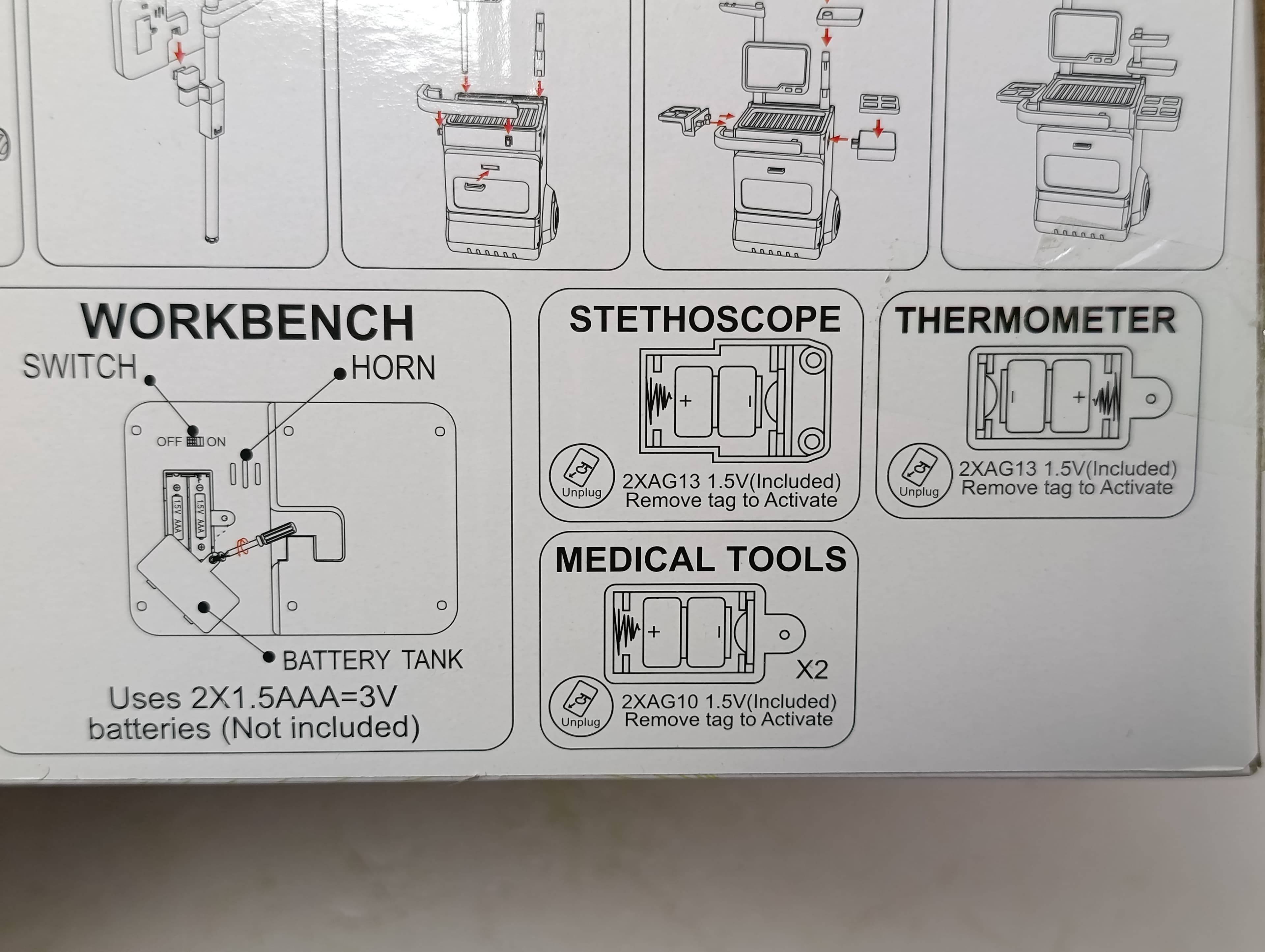 Электронная тележка для доктора Medical Trolley с интерактивной панелью и инструментами — фото 7