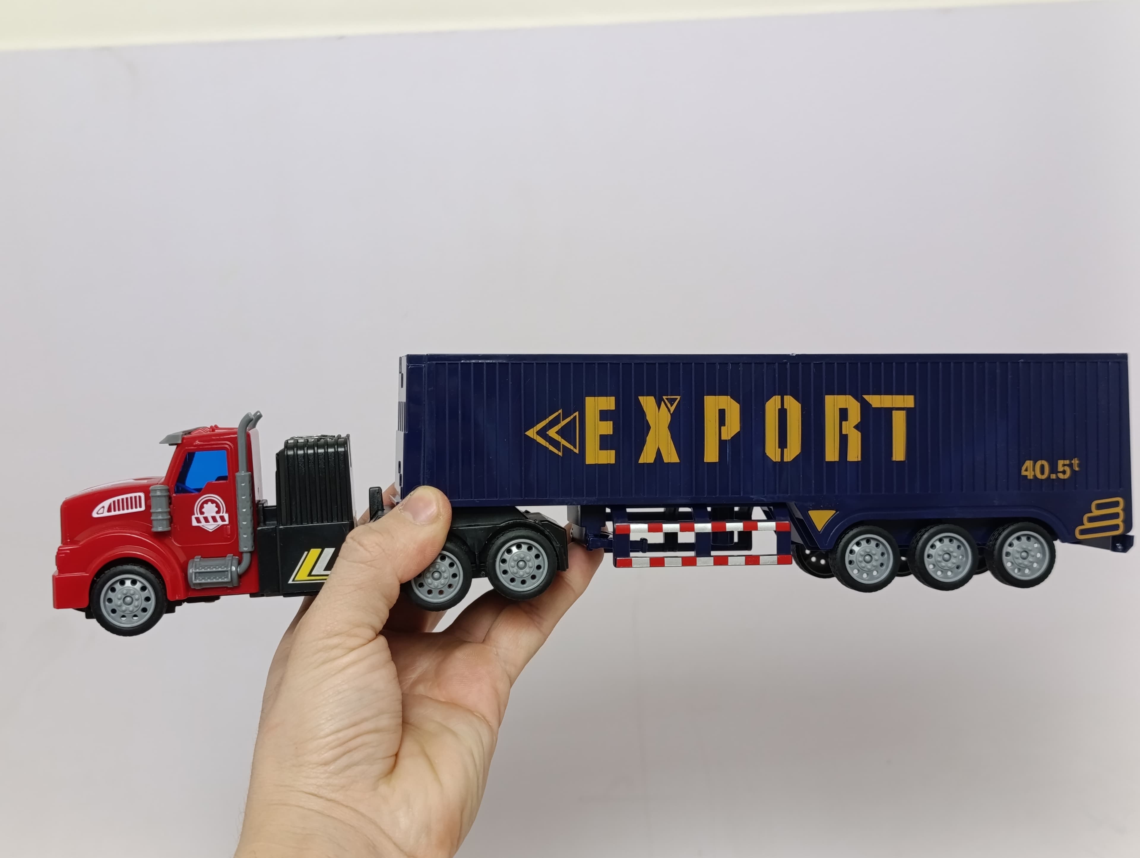 Радиоуправляемая фура Cargo Truck, Масштаб 1:48, Свет фар, Мальчикам — фото 5