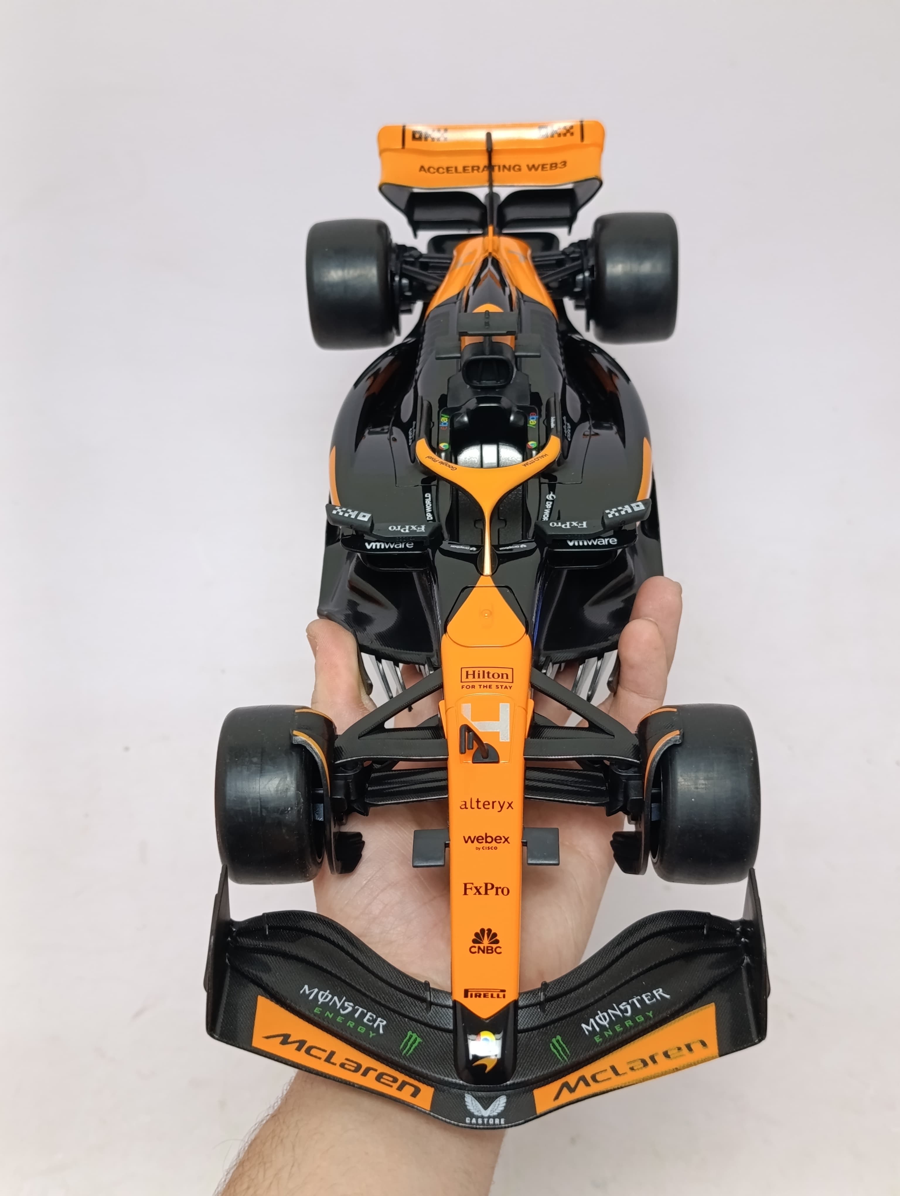 Радиоуправляемая машина Rastar Формула 1 McLaren MCL38, масштаб 1:14 — фото 11