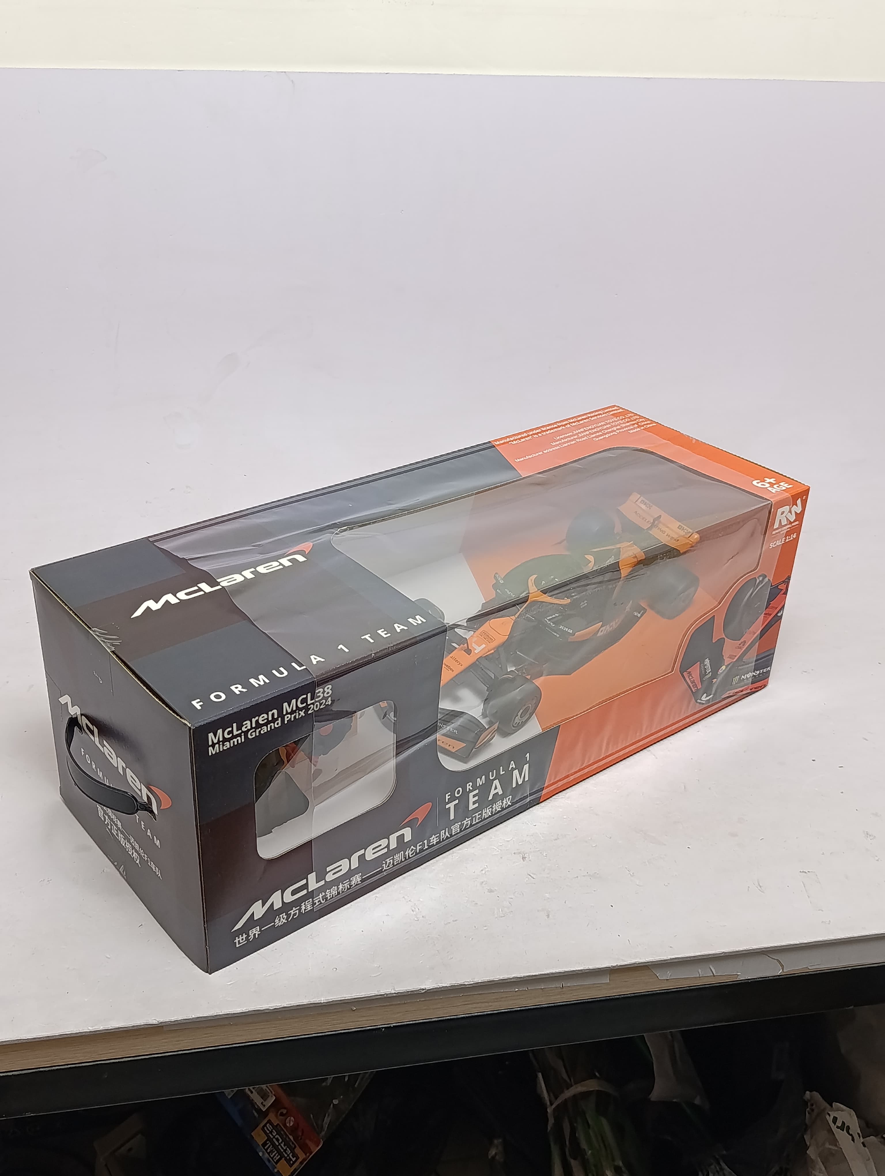 Радиоуправляемая машина Rastar Формула 1 McLaren MCL38, масштаб 1:14 — фото 2