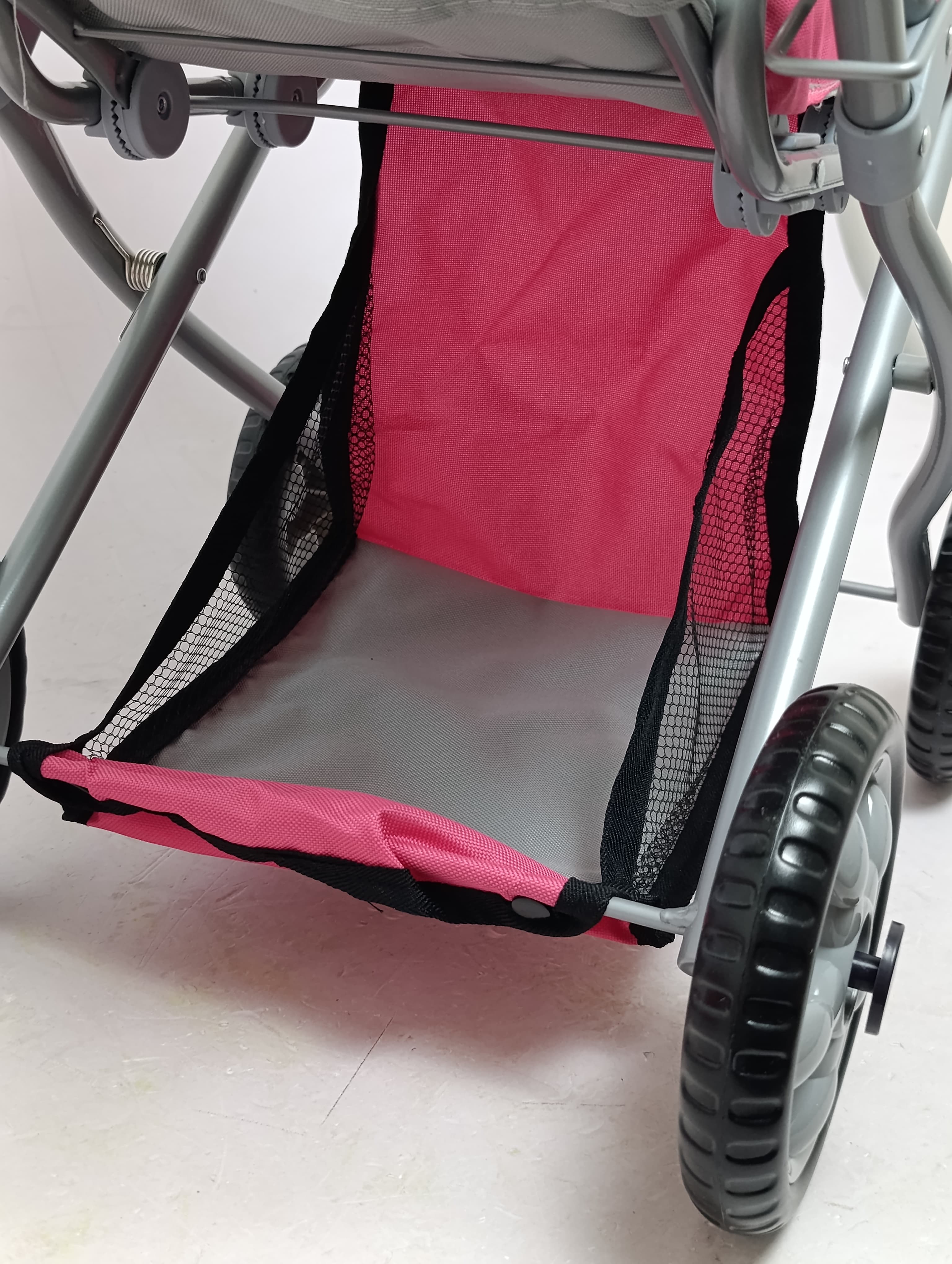Игрушечная прогулочная коляска для кукол FL8166-1 для девочек — фото 7
