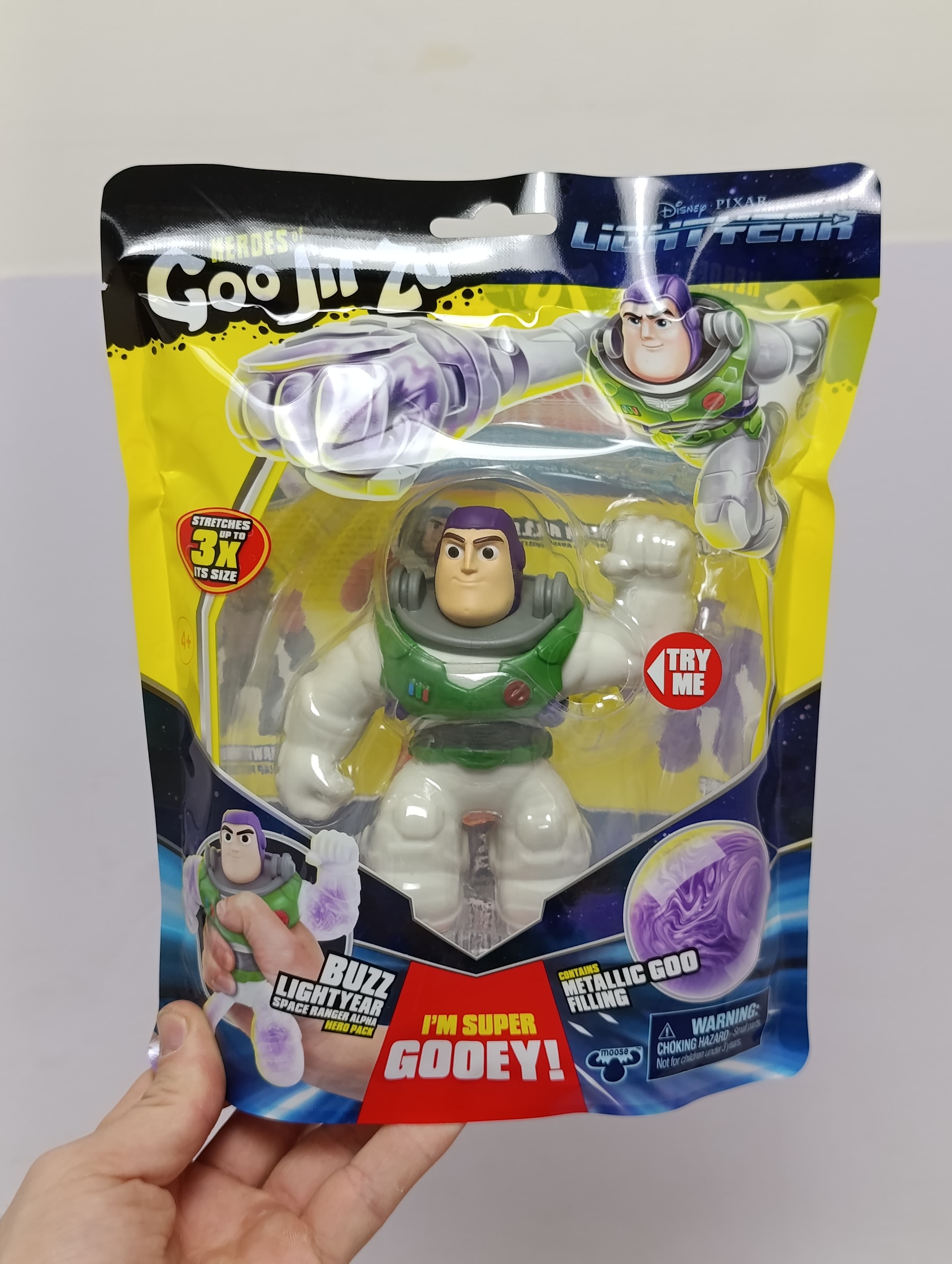 Фигурка тянучка Герои GooJitZu Зург Zurg Disney Pixar антистресс — фото 11