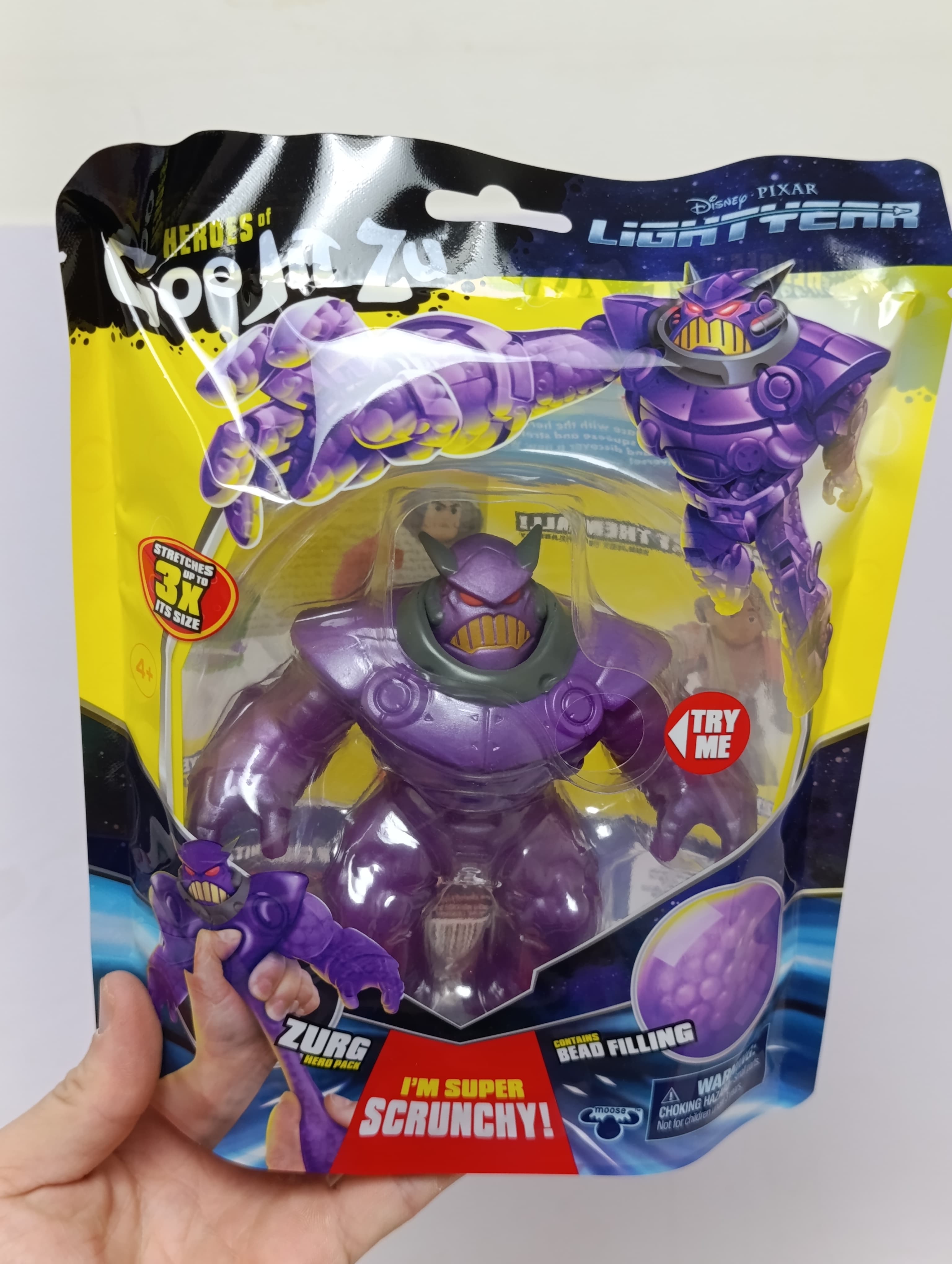 Фигурка тянучка Герои GooJitZu Зург Zurg Disney Pixar антистресс — фото 2