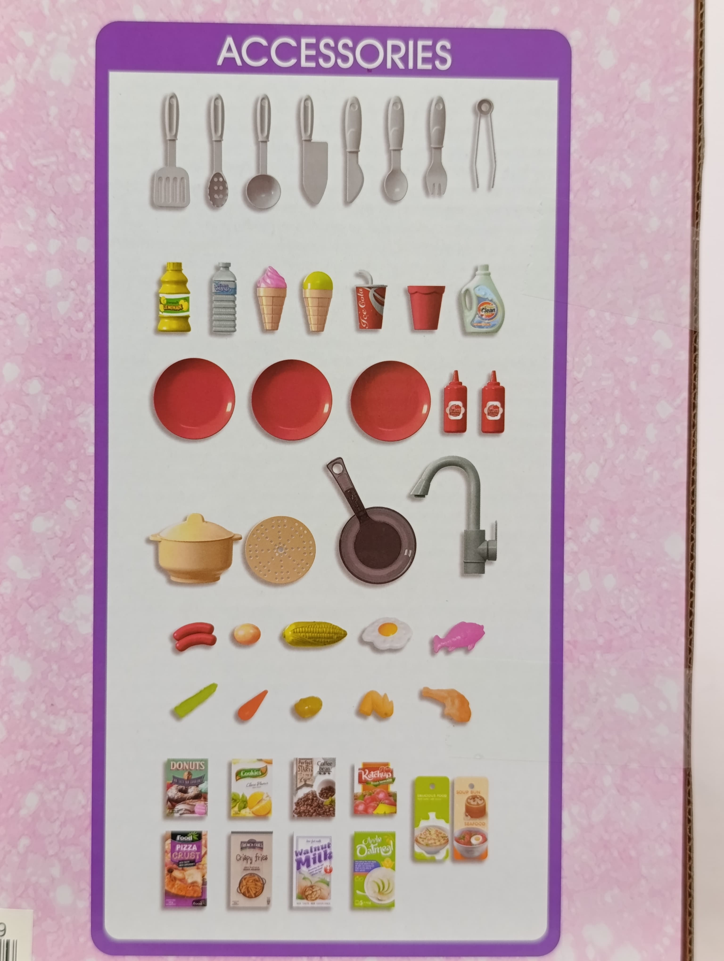 Детская игровая кухня Modern Kitchen, 64 предмета, свет и звук, от 3 лет — фото 4