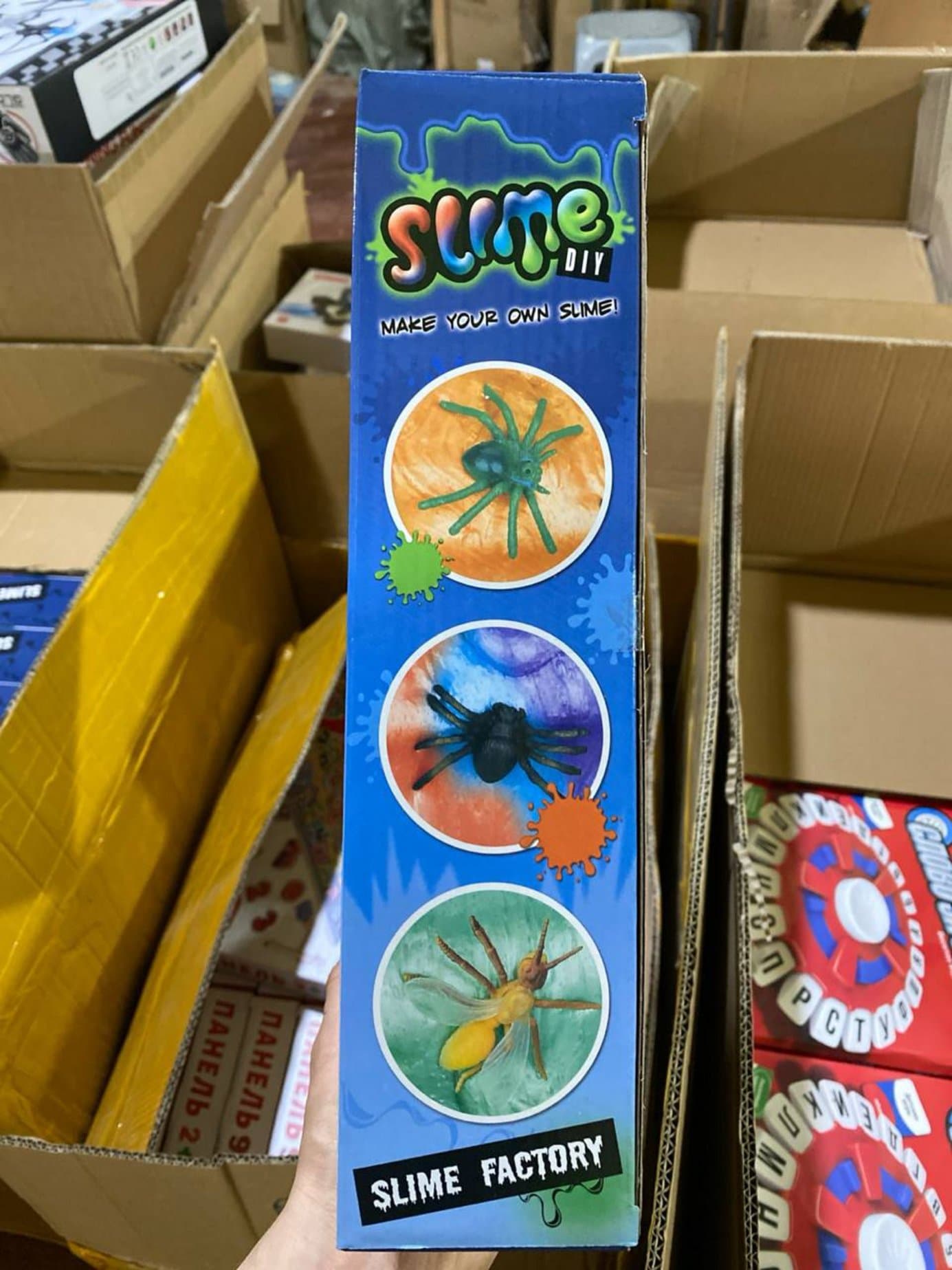 Детский игровой набор Slime Factory, Фабрика слаймов с миксером, Для творчества детей от 6 лет, Набор сделай сам — фото 2