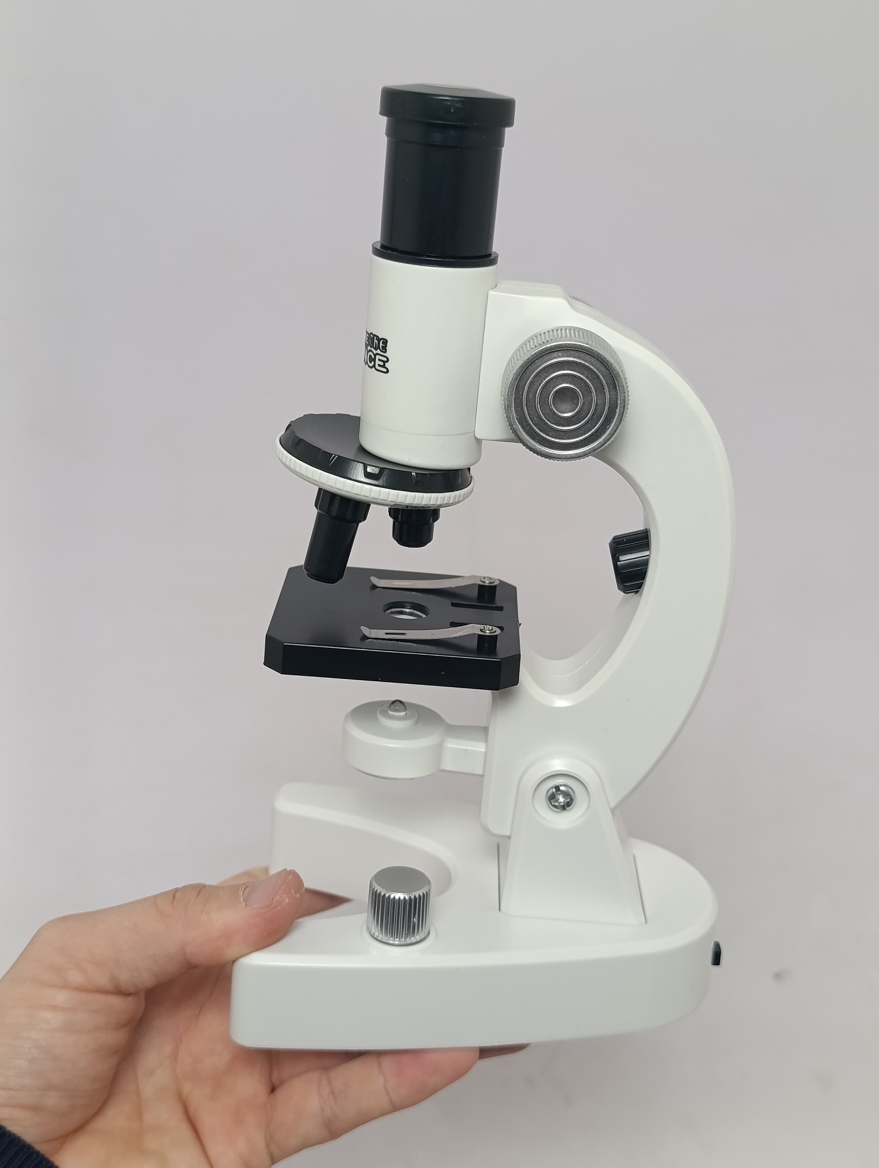 Оптический микроскоп Microscope Suit, обучающий набор 1200 крат с держателем для телефона — фото 4