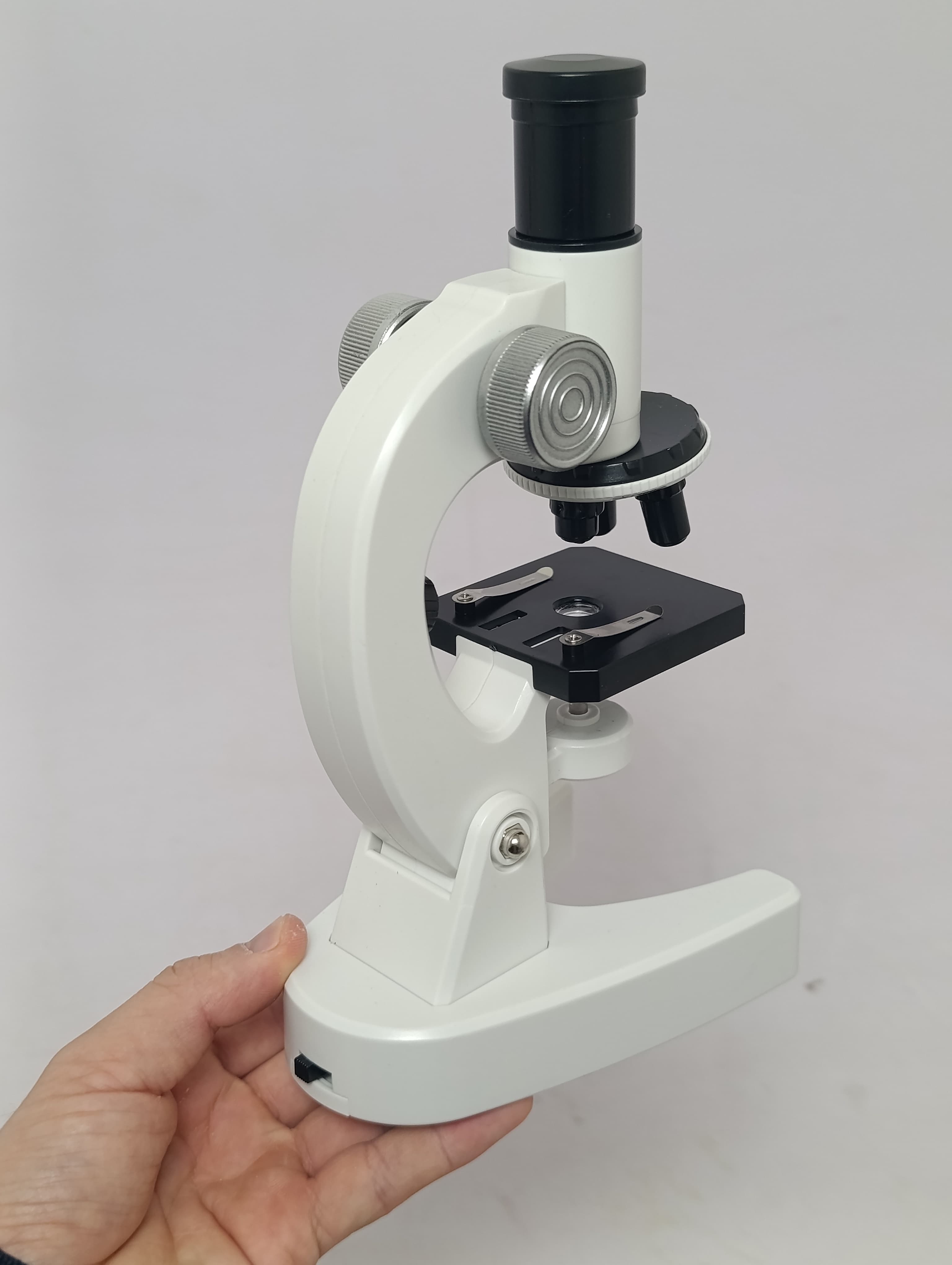 Оптический микроскоп Microscope Suit, обучающий набор 1200 крат с держателем для телефона — фото 5