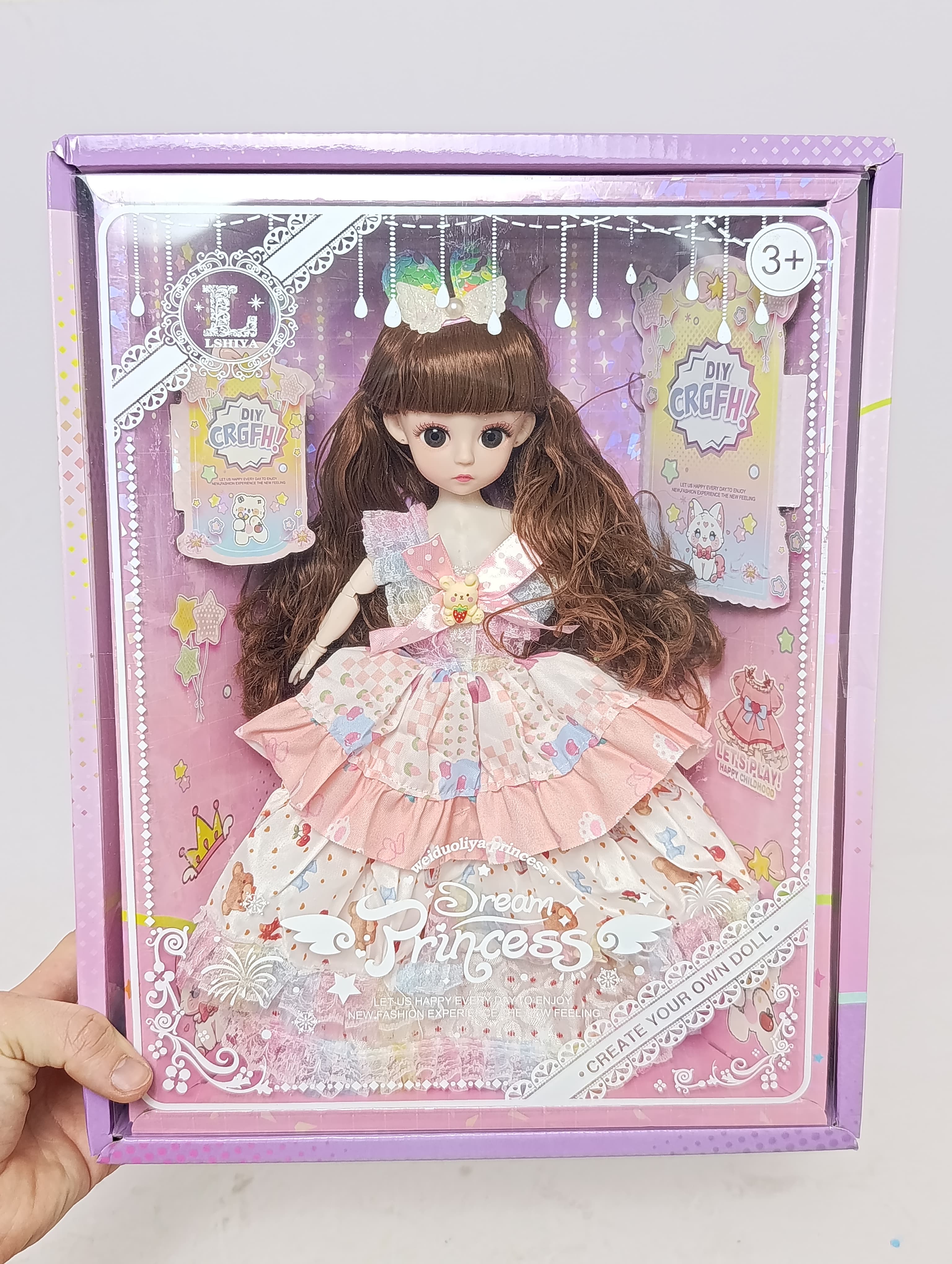 Кукла Конфетная принцесса Dream Princess с живыми глазами и аксессуарами для девочек — фото 2
