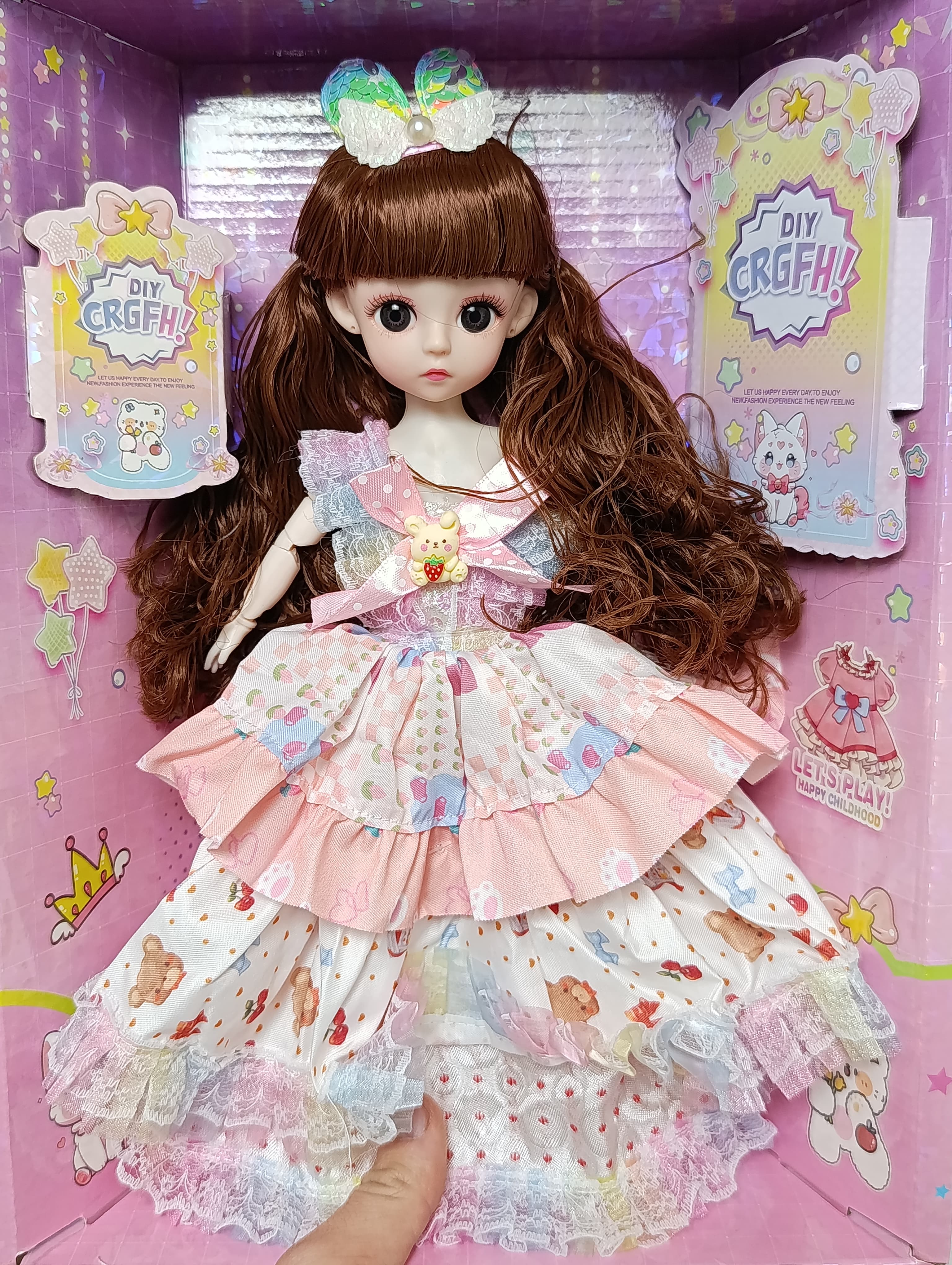 Кукла Конфетная принцесса Dream Princess с живыми глазами и аксессуарами для девочек — фото 4