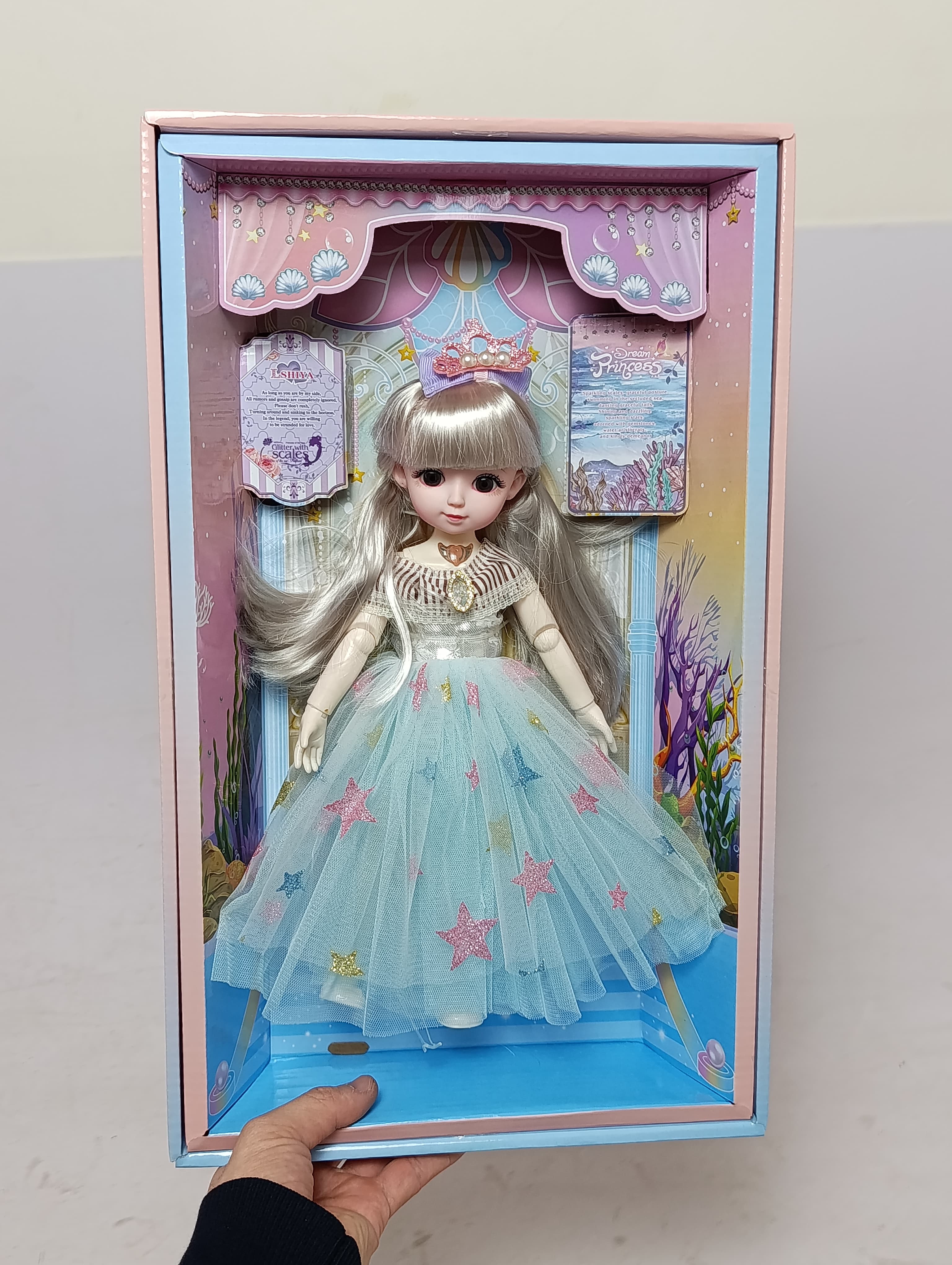 Кукла в свадебном платье Dream Princess со светом и музыкой, интерактивная, 30 см — фото 3