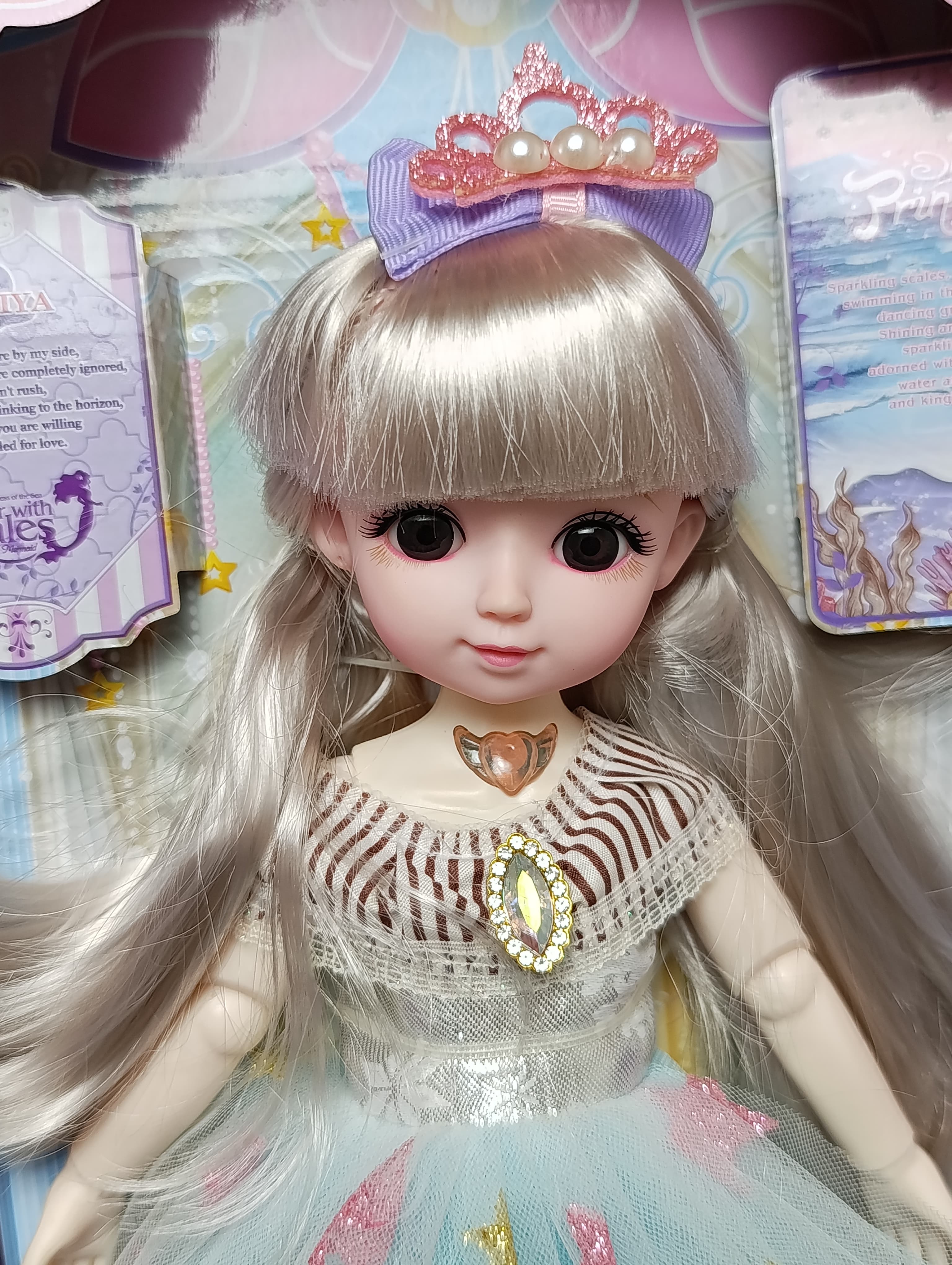 Кукла в свадебном платье Dream Princess со светом и музыкой, интерактивная, 30 см — фото 4