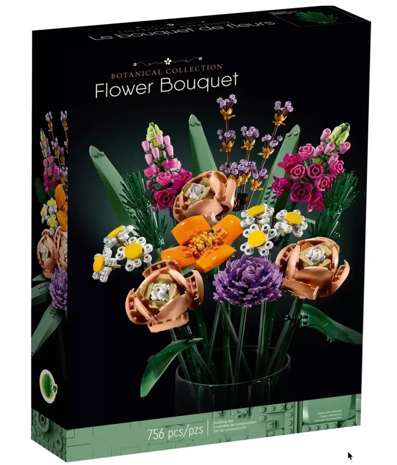 Конструктор Букет цветов интерьерный Botanical Collection для взрослых и детей