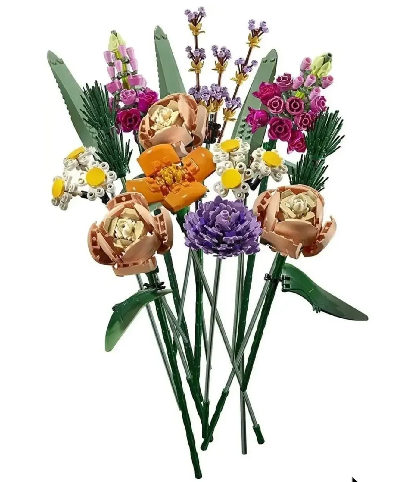 Конструктор Букет цветов интерьерный Botanical Collection для взрослых и детей — фото 2