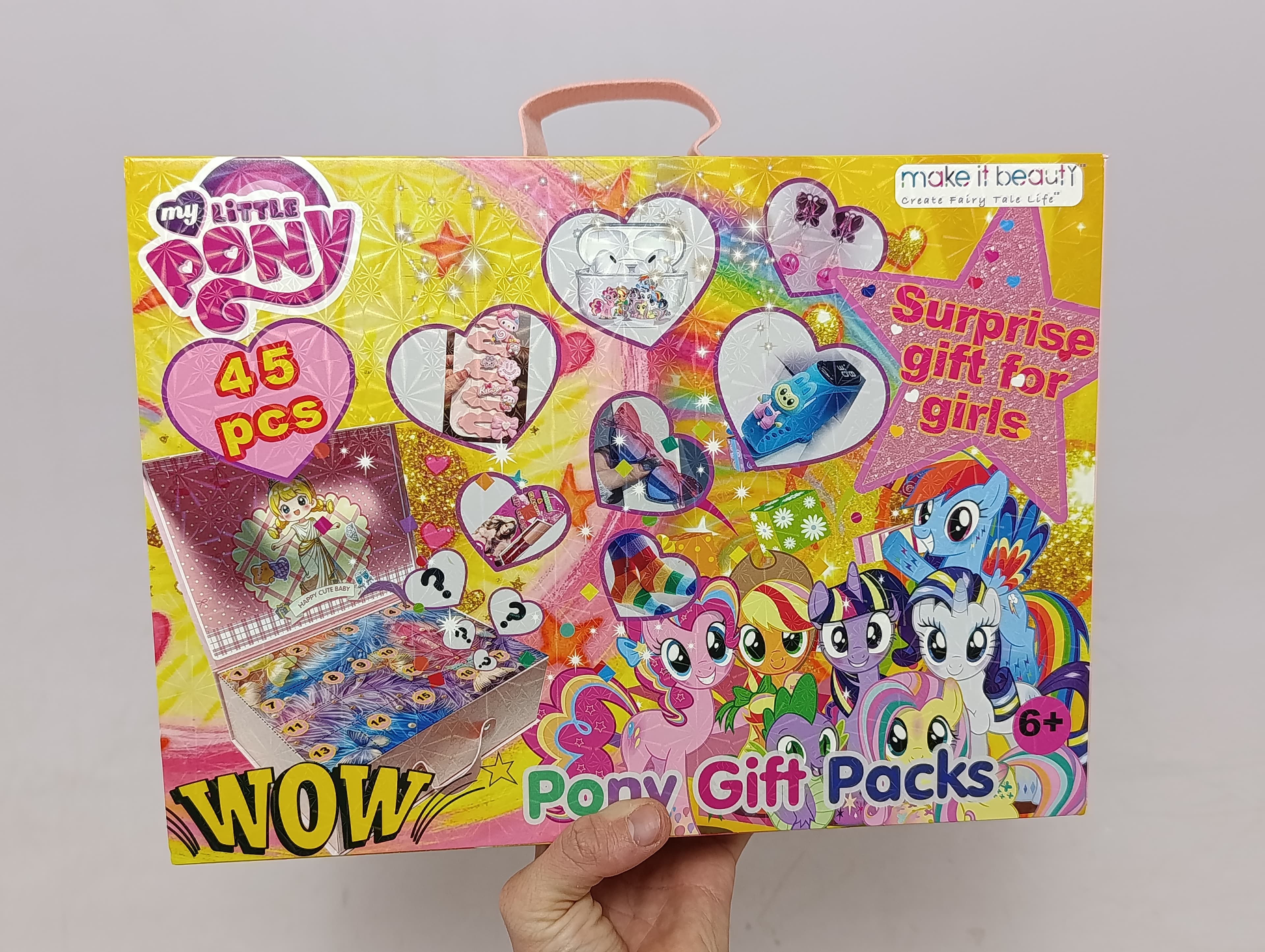Блайнд-бокс Пони Сюрприз My Little Pony, подарочный набор с аксессуарами для девочек — фото 2