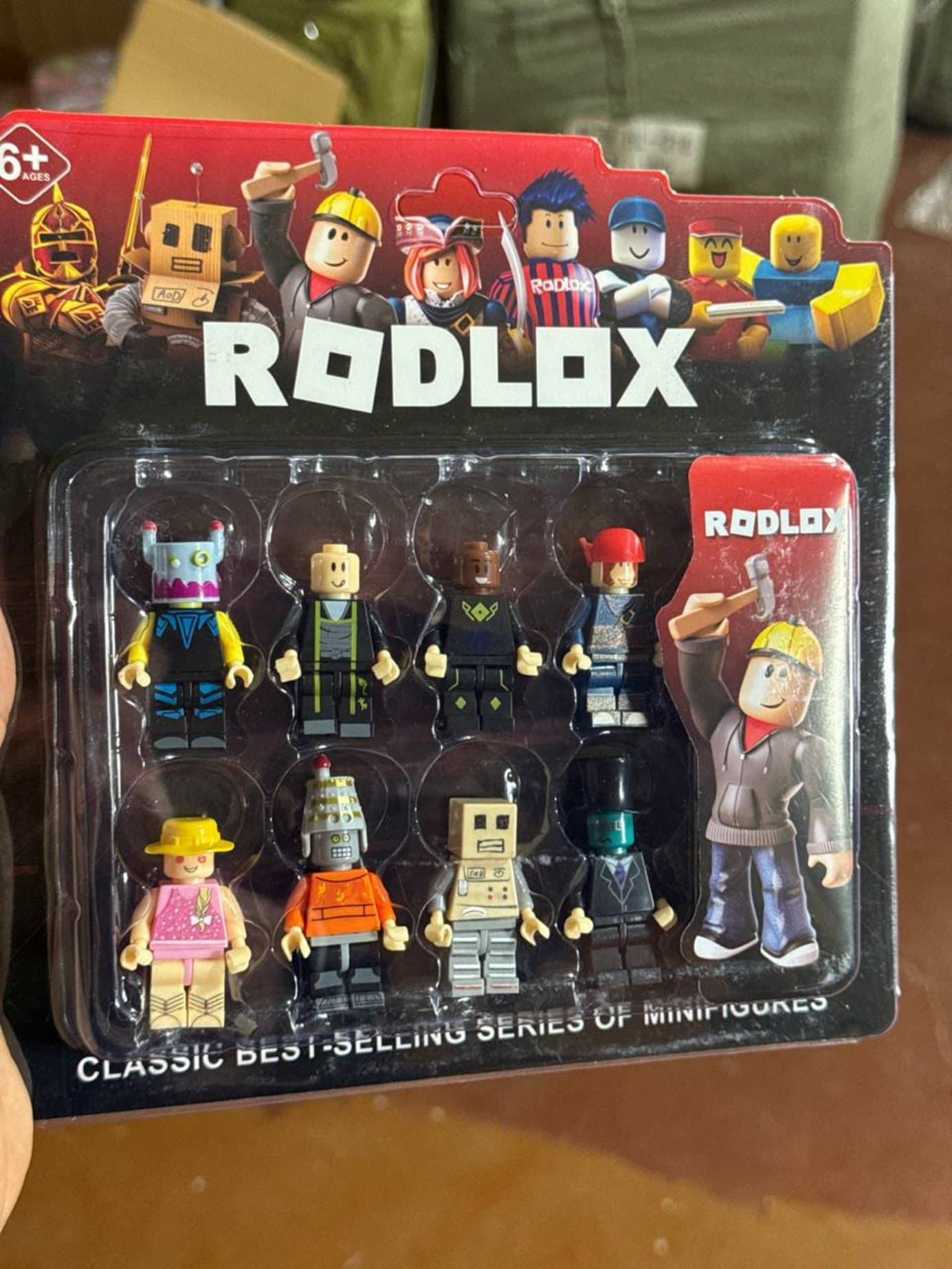 Набор фигурок Роблокс Roblox 8 шт, подвижные минифигурки для детей — фото 5