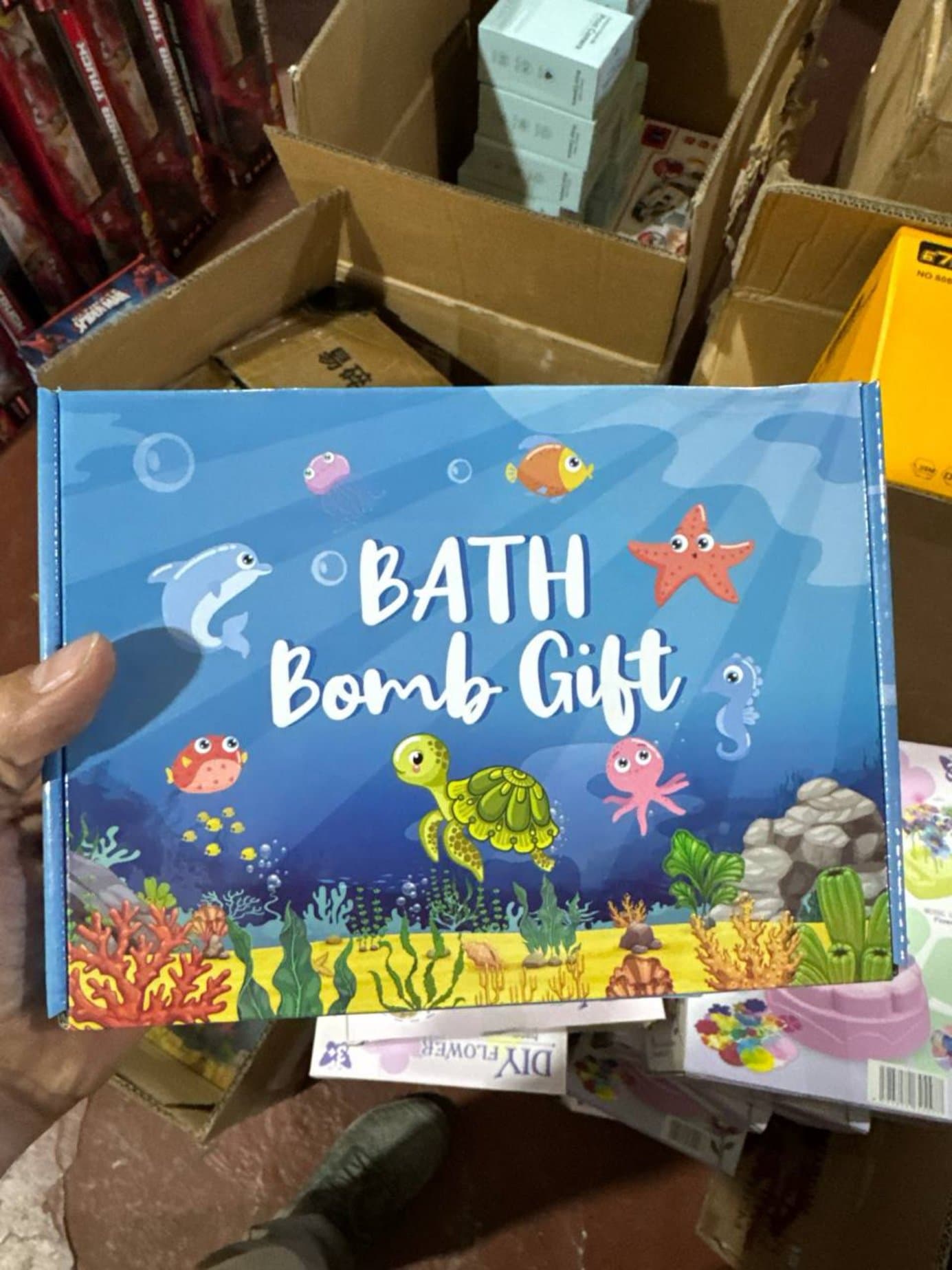 Набор детских бомбочек для ванны BATH Bomb Gift, 12 бурлящих шаров, Подарок для мальчиков и девочек, Натуральный состав — фото 2