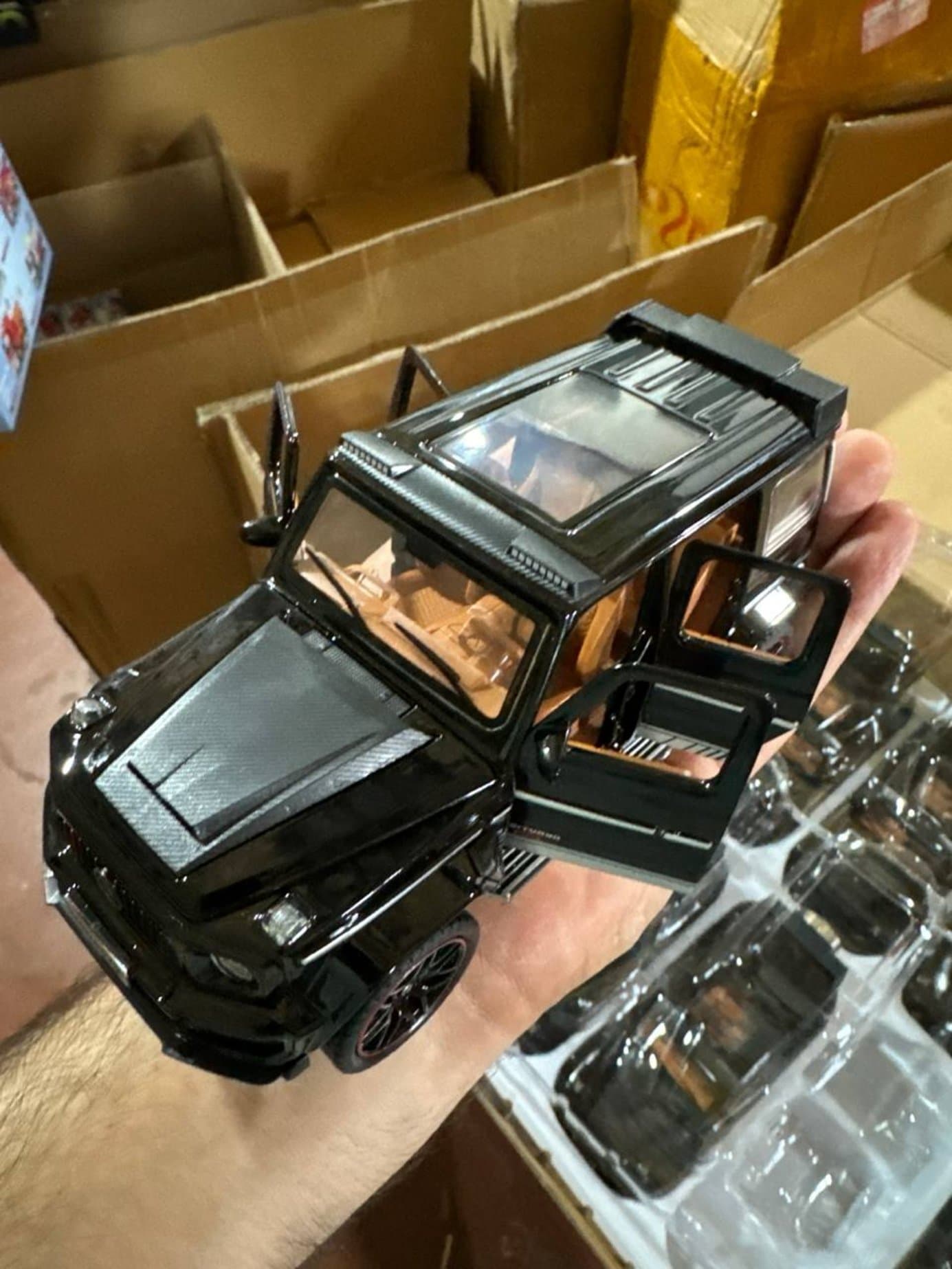 Металлическая модель Mercedes G-класс Brabus, Гелендваген внедорожник, Подарок — фото 4