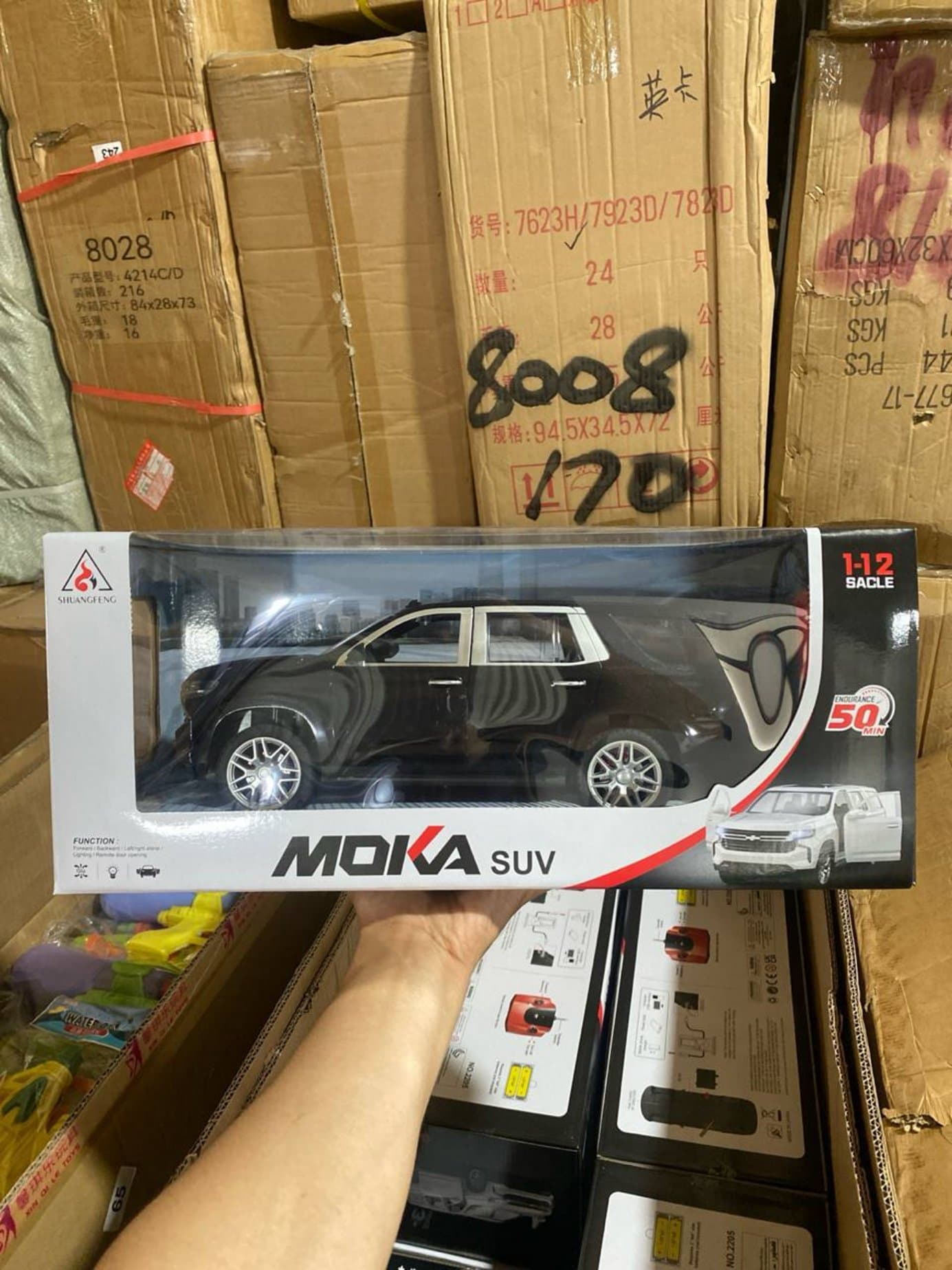 Радиоуправляемый внедорожник MOKA Tahoe 1:12, Открывающиеся двери, Подарок мальчику