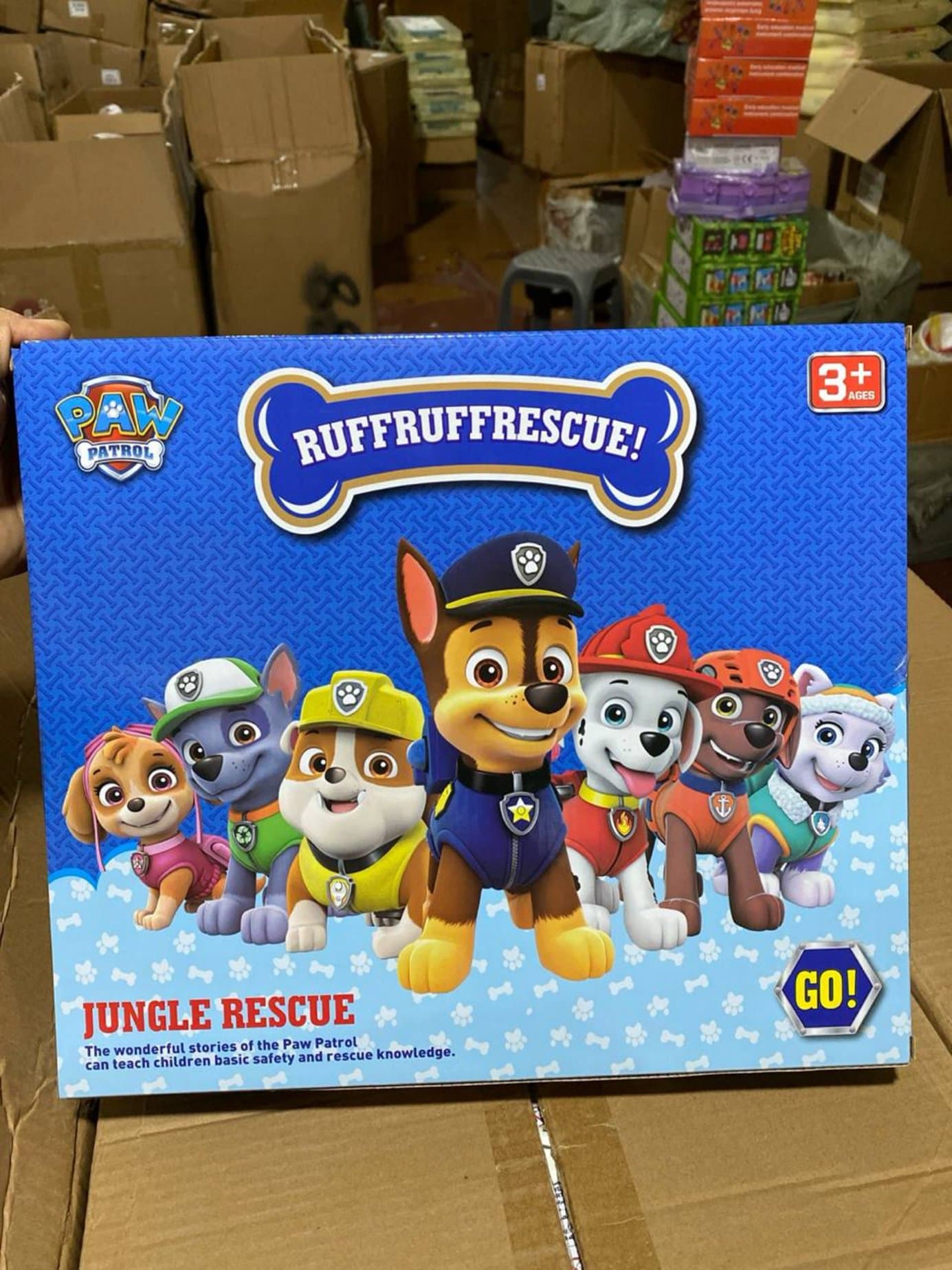 Игровой набор Щенячий патруль Jungle Rescue, Машинки и фигурки — фото 2