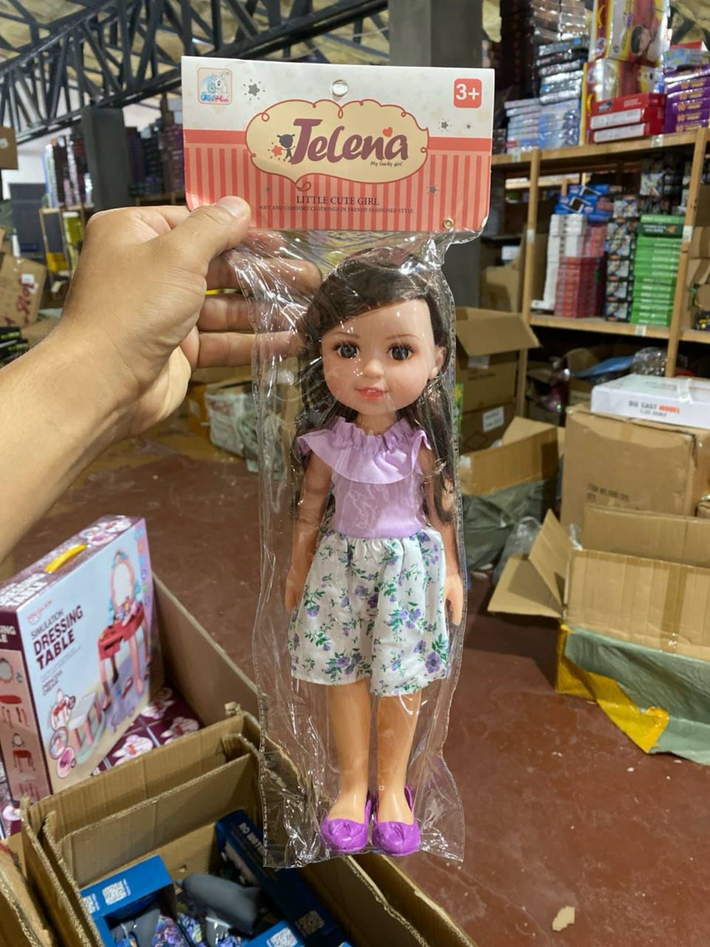 Кукла Jelena My lucky girl, классическая с длинными волосами, для девочек