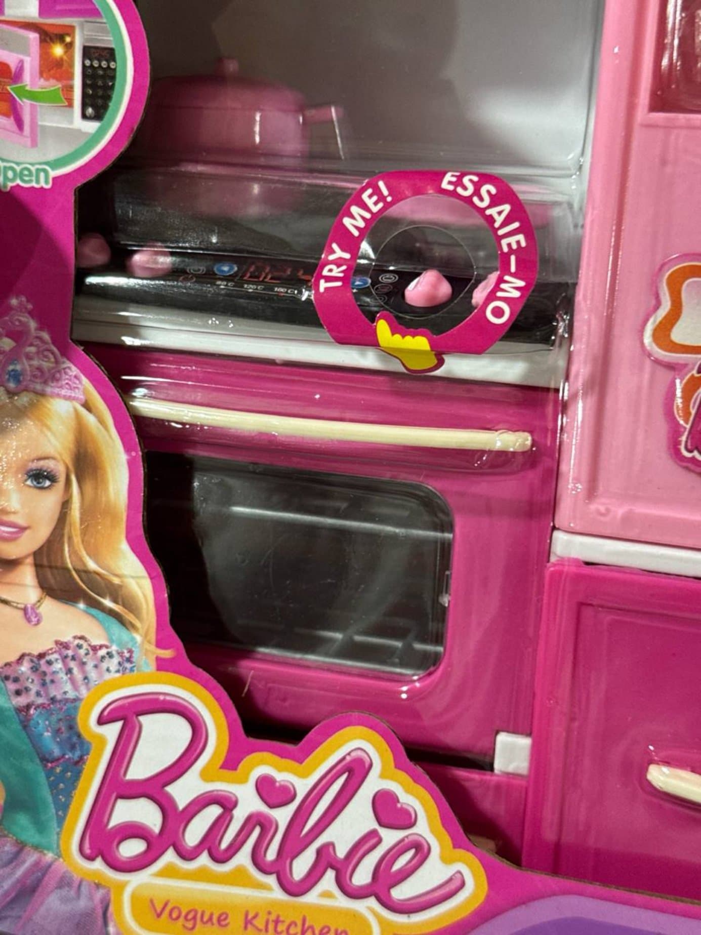 Детская игровая кухня Barbie Vogue Kitchen, со светом и звуком, для кукол — фото 4
