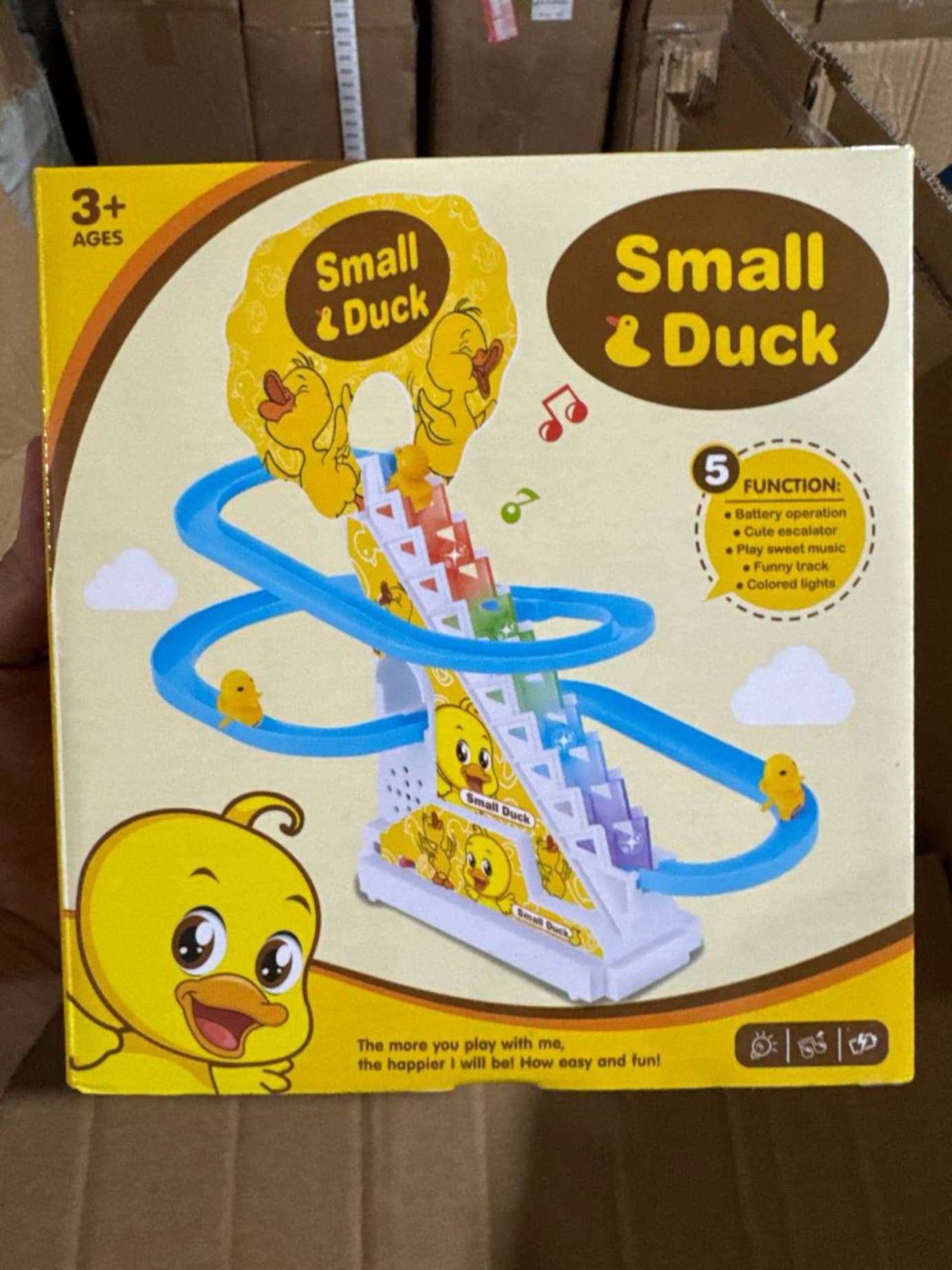 Музыкальная игра Горка с уточками Small Duck, Развивающий трек, Для малышей