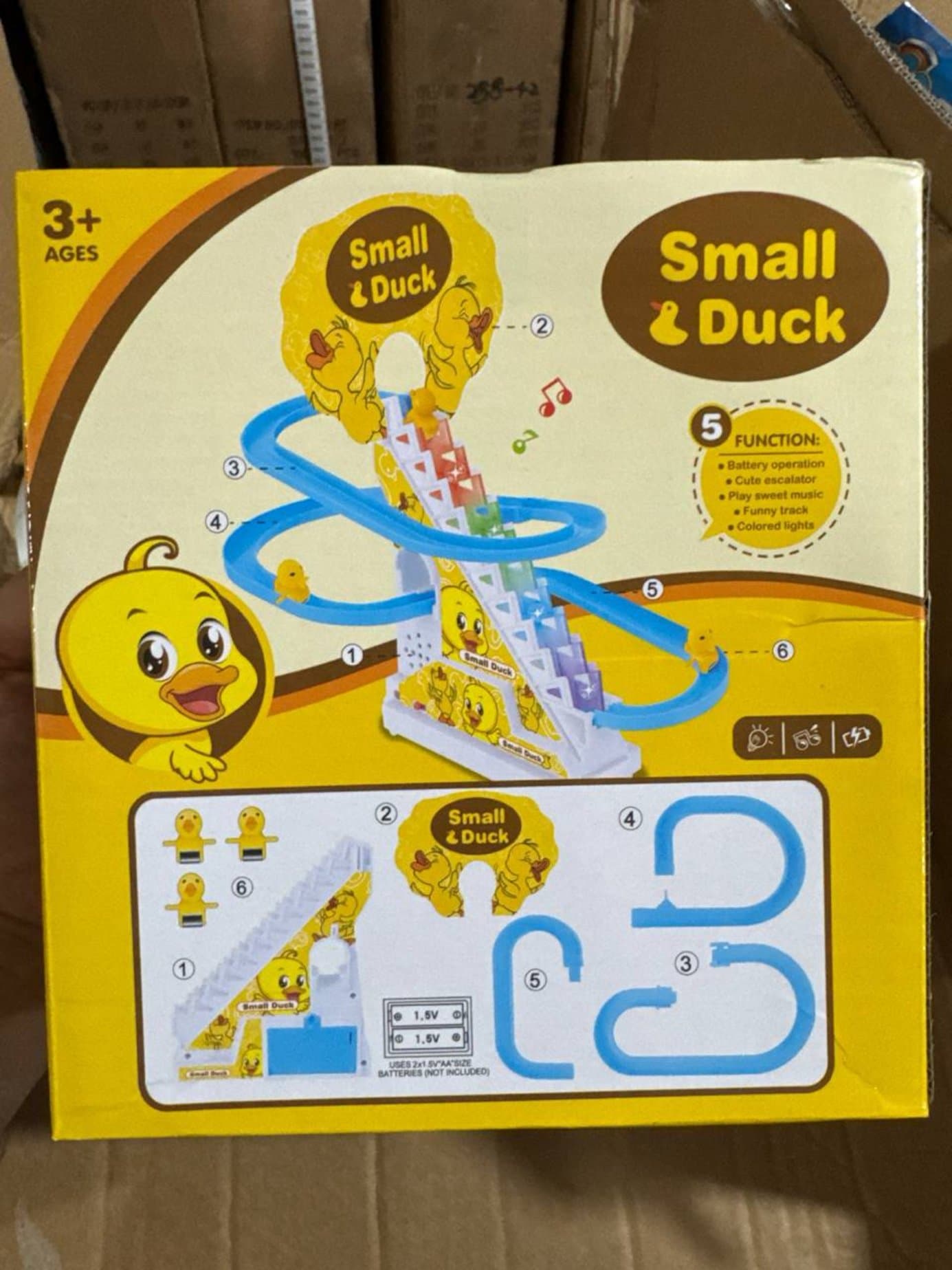 Музыкальная игра Горка с уточками Small Duck, Развивающий трек, Для малышей — фото 2