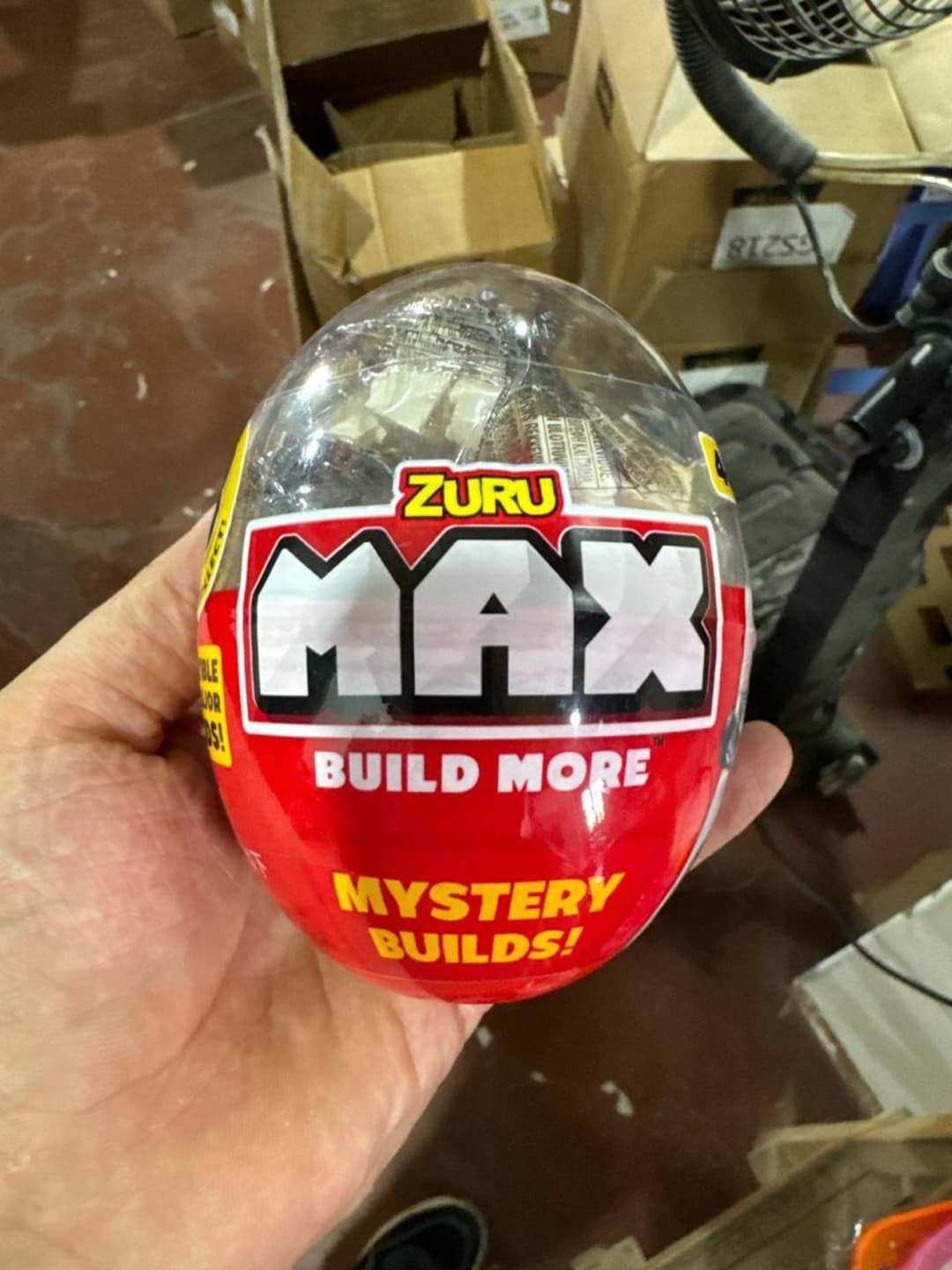 Конструктор ZURU MAX Mystery Egg, Сюрприз в яйце, Совместим с LEGO