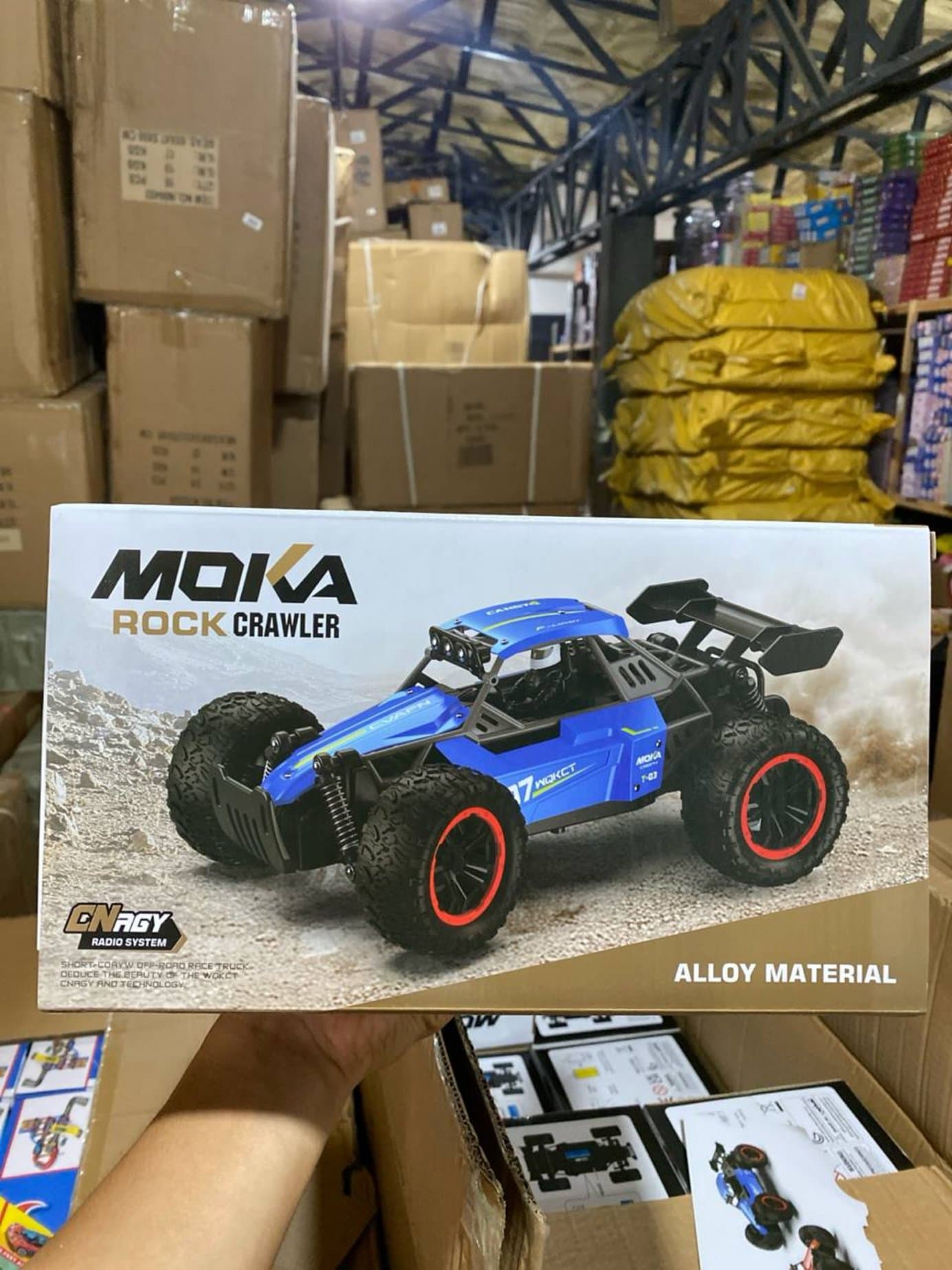 Радиоуправляемый внедорожник Moka Rock Crawler 1:16, 4WD металлический корпус — фото 2