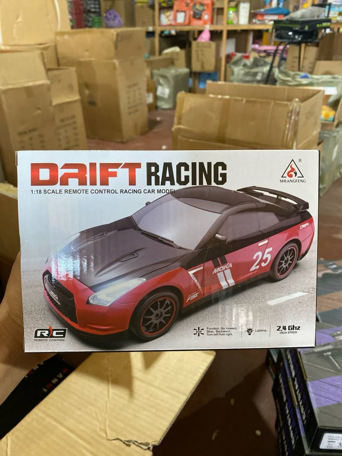 Машина на радиоуправлении GTR Drift, 1:18, 2.4 GHz, скоростная модель