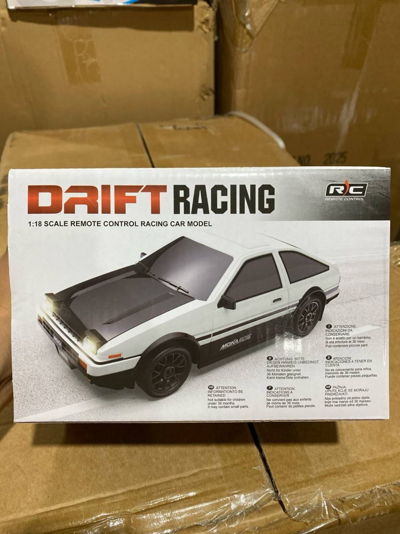 Радиоуправляемая машина AE86 дрифт 1:18 с пультом пистолетного типа — фото 2