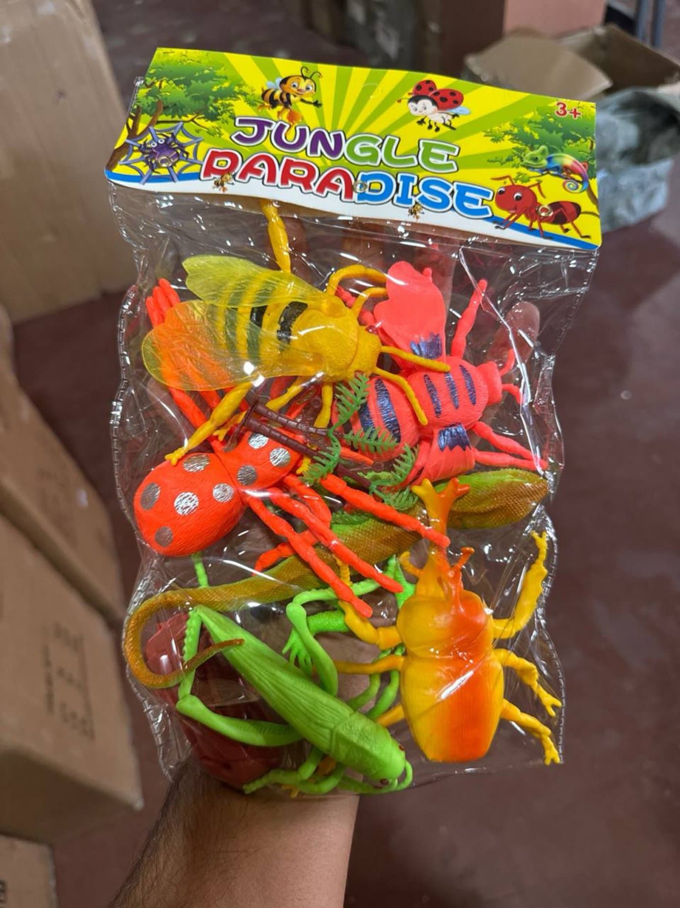 Набор фигурок Насекомые Jungle Paradise, Развивающие игрушки для детей