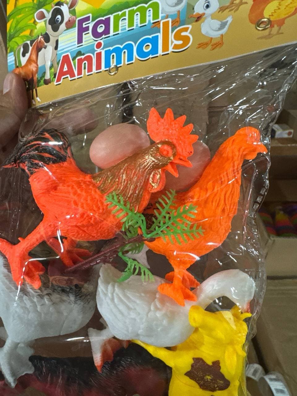 Набор фигурок домашних животных Ферма Farm Animals, игровые фигурки зверей для детей — фото 2
