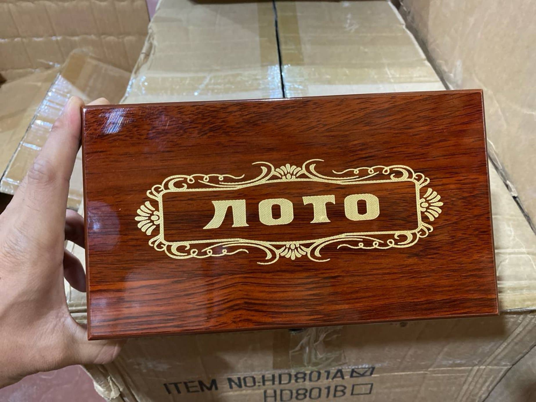 Домино в деревянном футляре подарочное, настольная игра для всей семьи