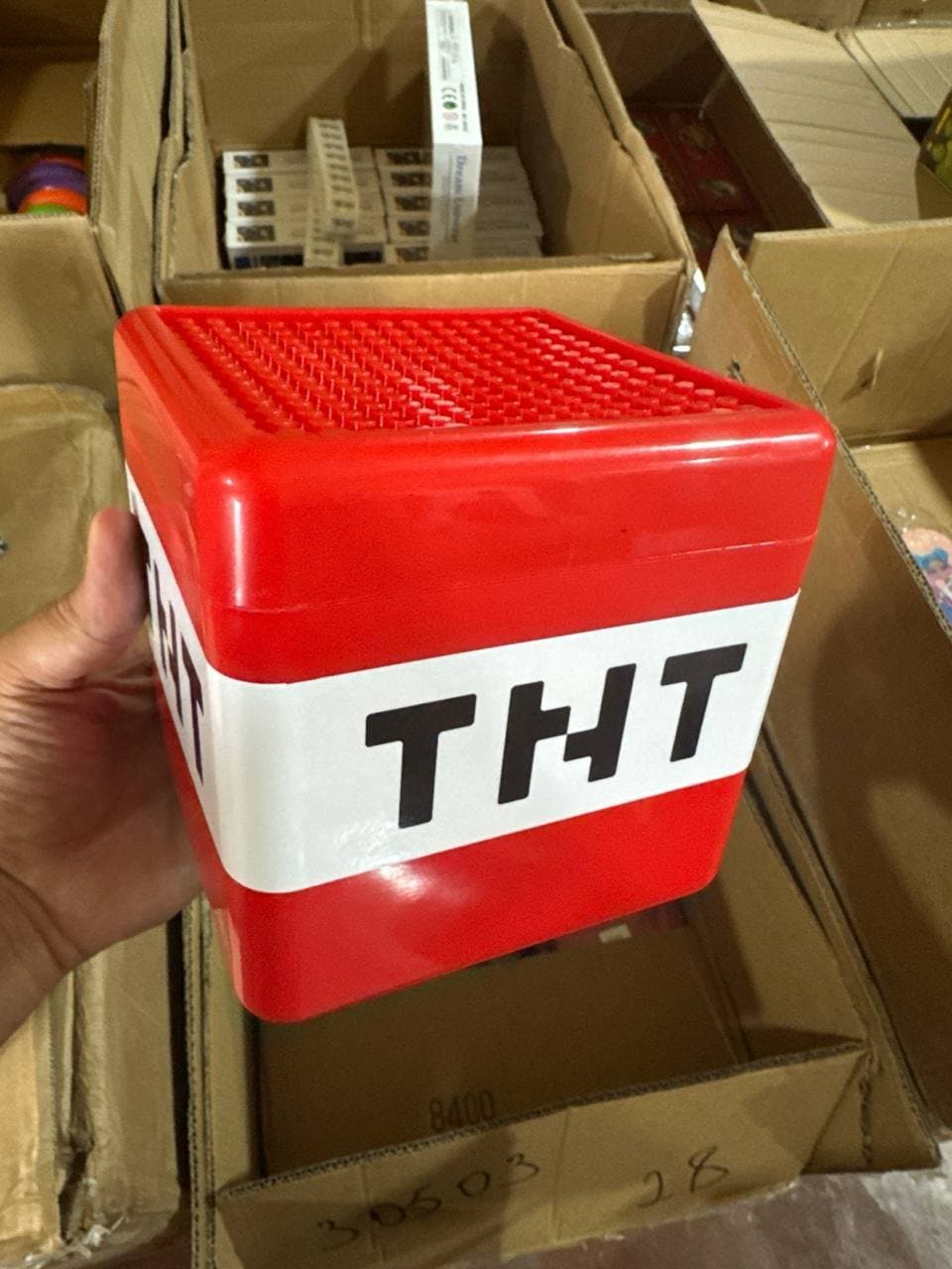 Магнитный конструктор Майнкрафт TNT на 100 деталей, развивающий для детей