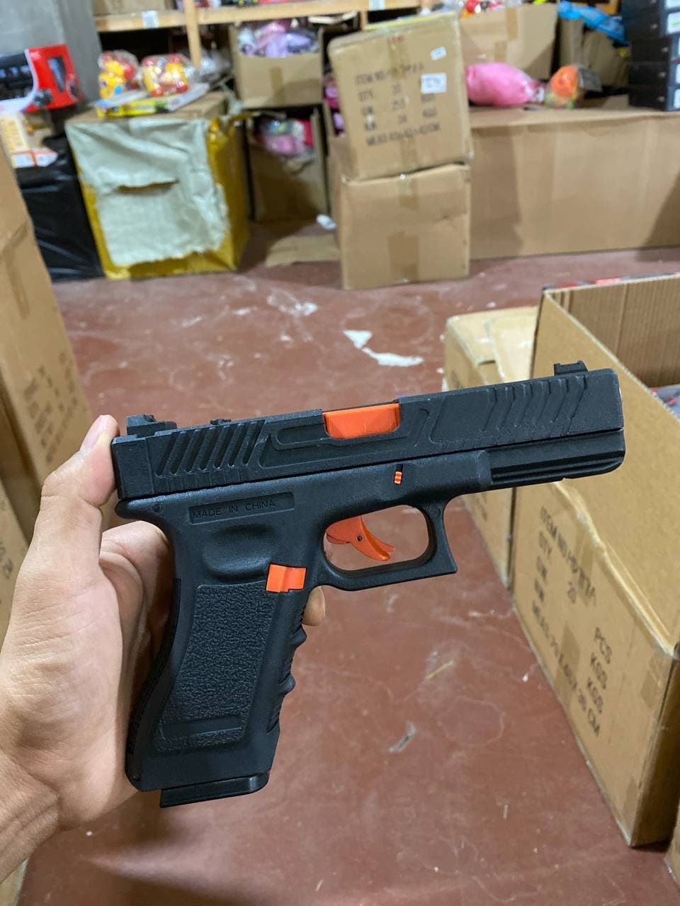Орбиз-пистолет Glock электрический на аккумуляторе, нейлоновый гидрогелевый бластер — фото 3