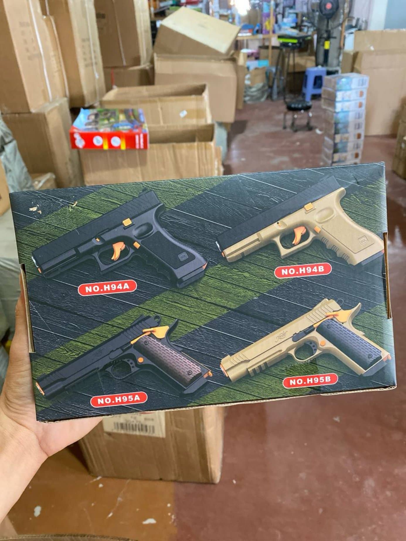 Электрический орбиз-пистолет Glock из нейлона на аккумуляторе, гидробол для игр — фото 2