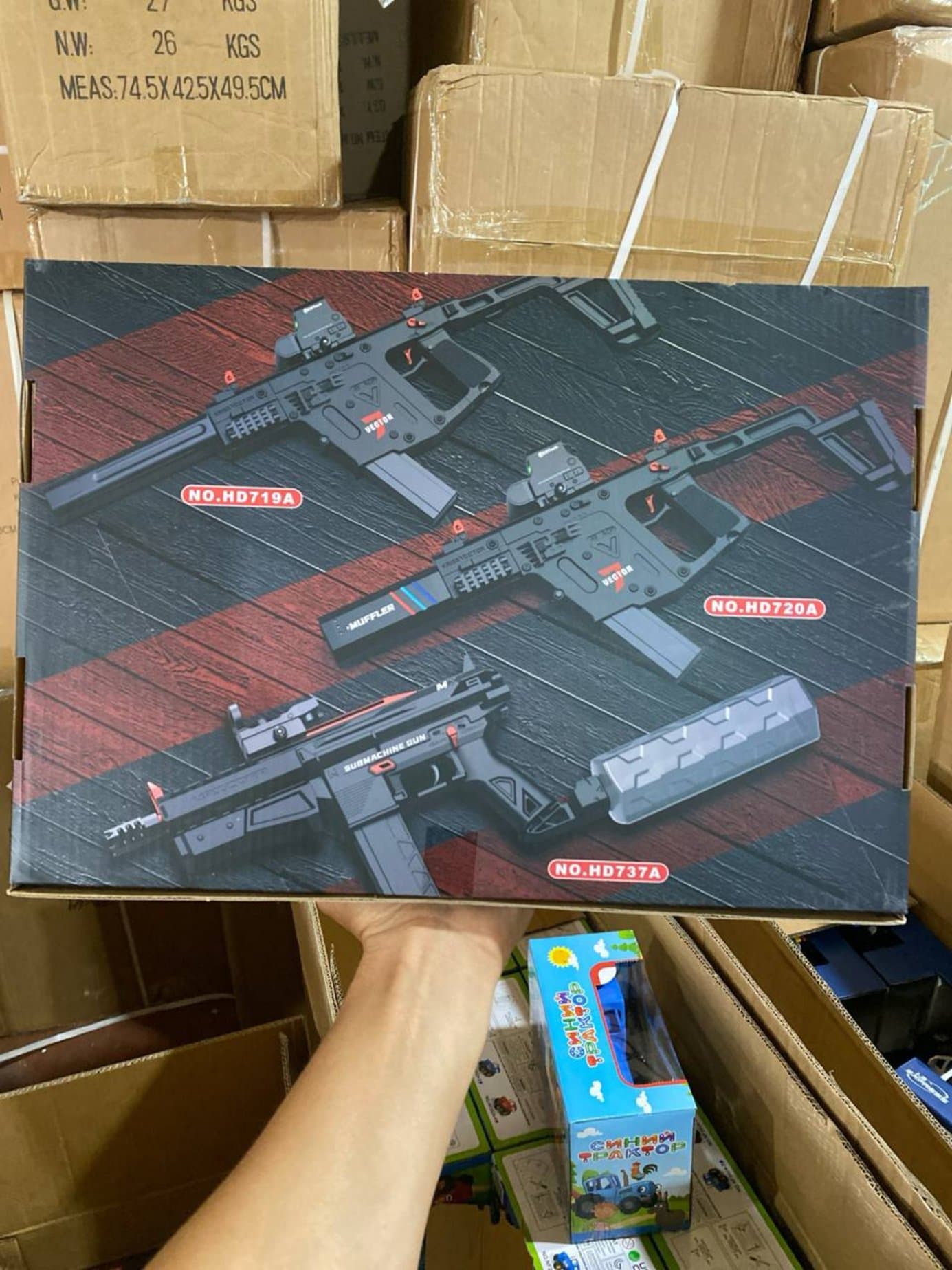 Орбиз-автомат электрический Vector из нейлона для гидробола и тактических игр — фото 2