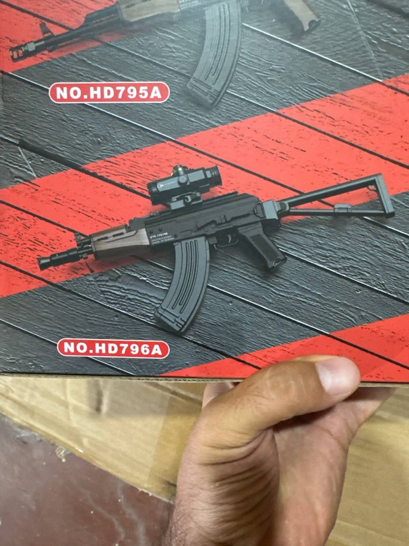 Орбиз-автомат AK-74U нейлоновый тактический на гидрогелевых шариках для подростков — фото 7