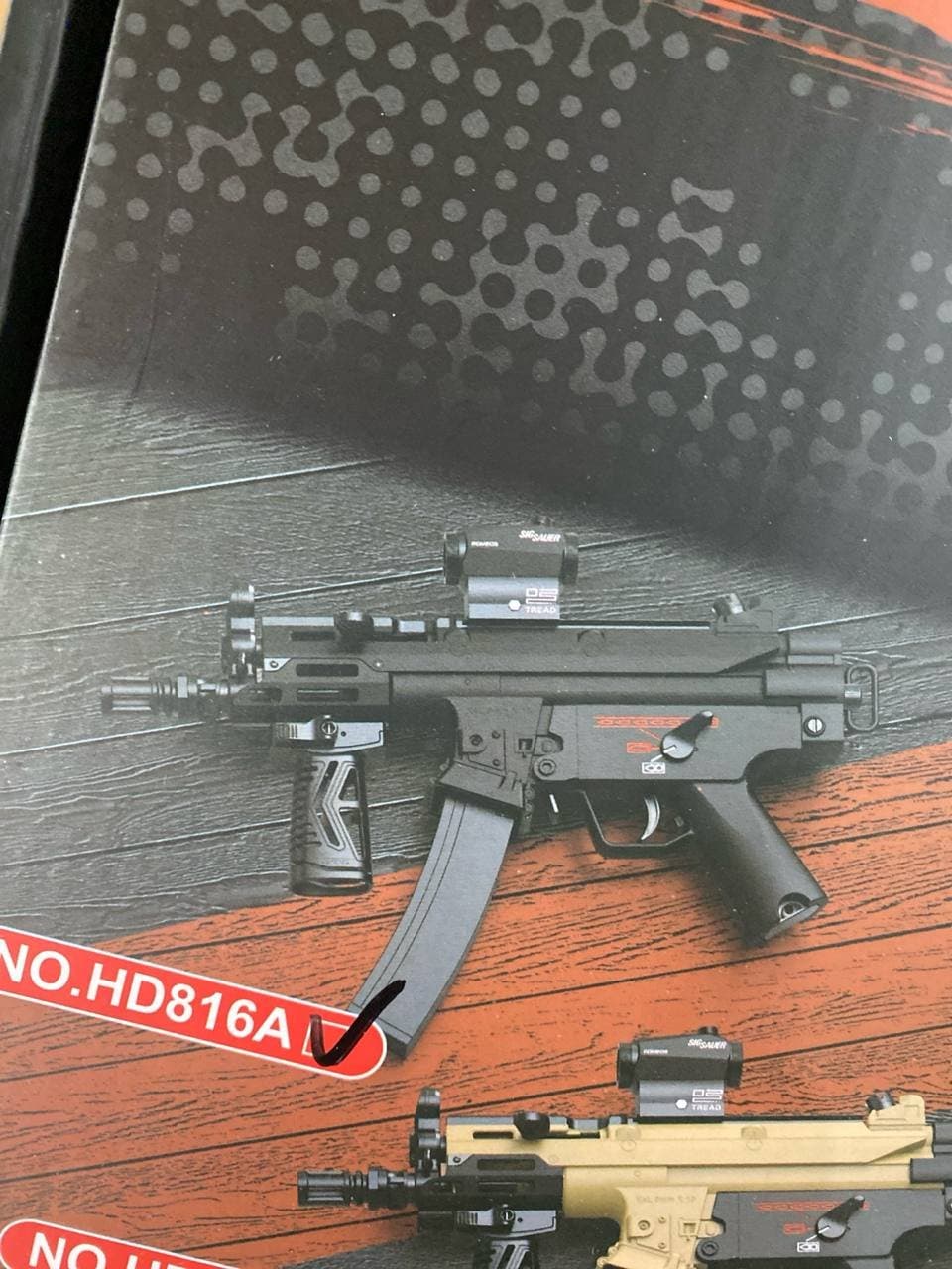 Орбиз-автомат UTG MP5K тактический нейлоновый для гидробола — фото 8