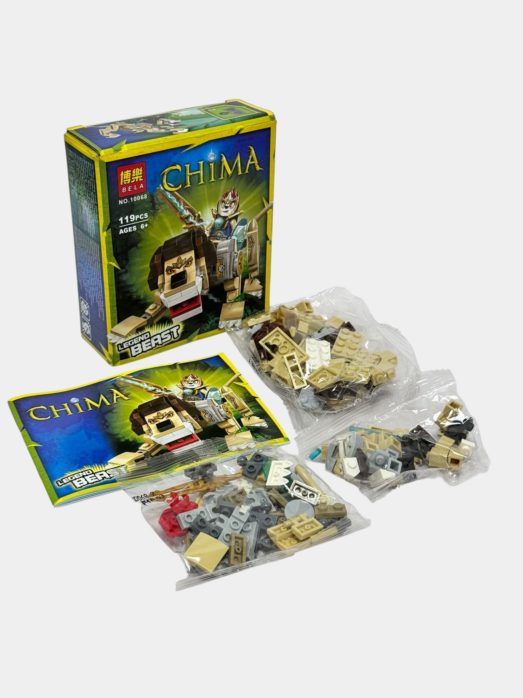 Пластиковый конструктор Chima Legend Beast, 119 деталей, для детей от 6 лет, моторика, логика. — фото 5