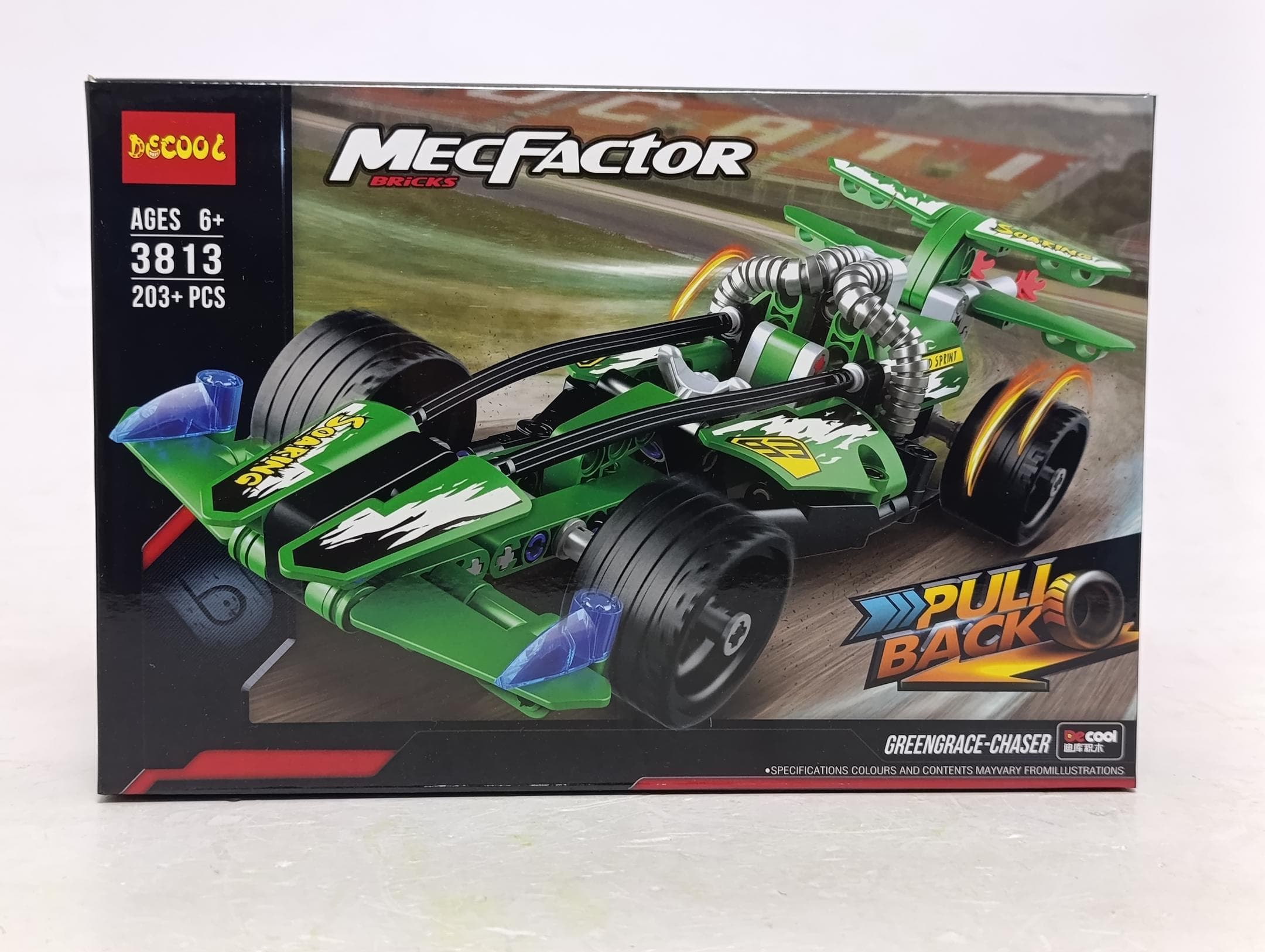 Конструктор MecFactor Рыцарь пустыни, Гоночный автомобиль с Pull Back, Для детей от 6 лет, 203+ деталей — фото 2
